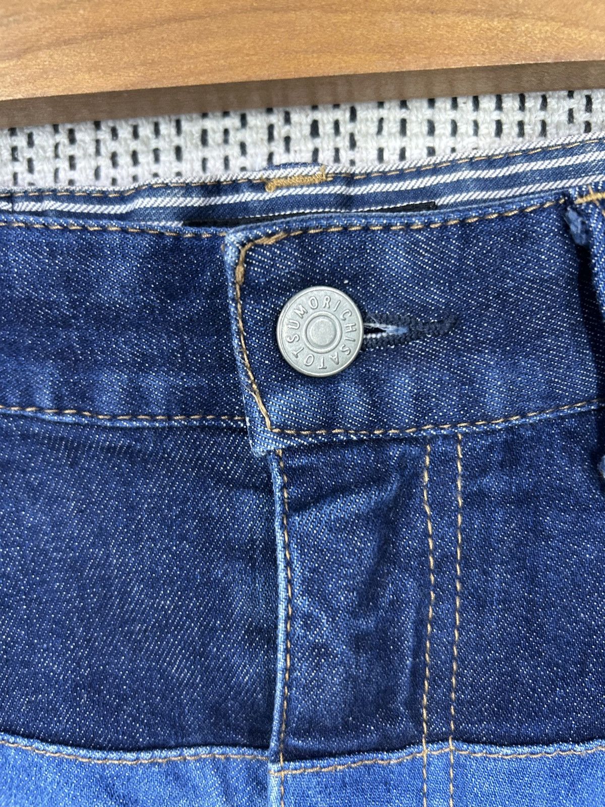 Tsumori Chisato Vintage tsumori chisato issey miyake high front denim Size US 32 / EU 48 - 6 Thumbnail