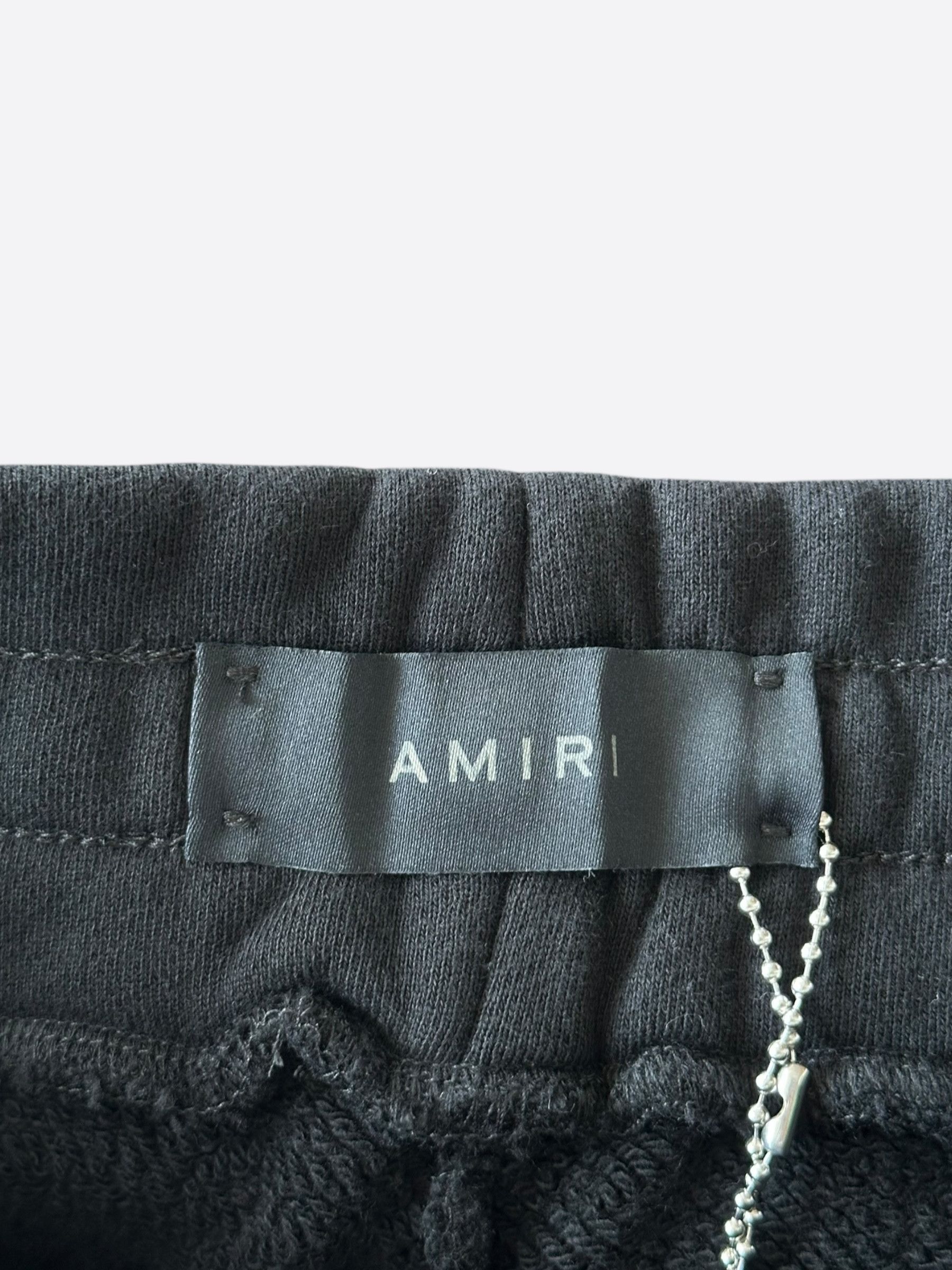 Amiri Amiri Black & Red Core Logo Sweatpants Size US 38 / EU 54 - 3 Thumbnail
