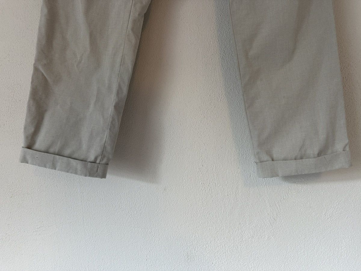 Maison Margiela Slim Fit Light Grey Cotton Trousers Size US 34 / EU 50 - 5 Thumbnail