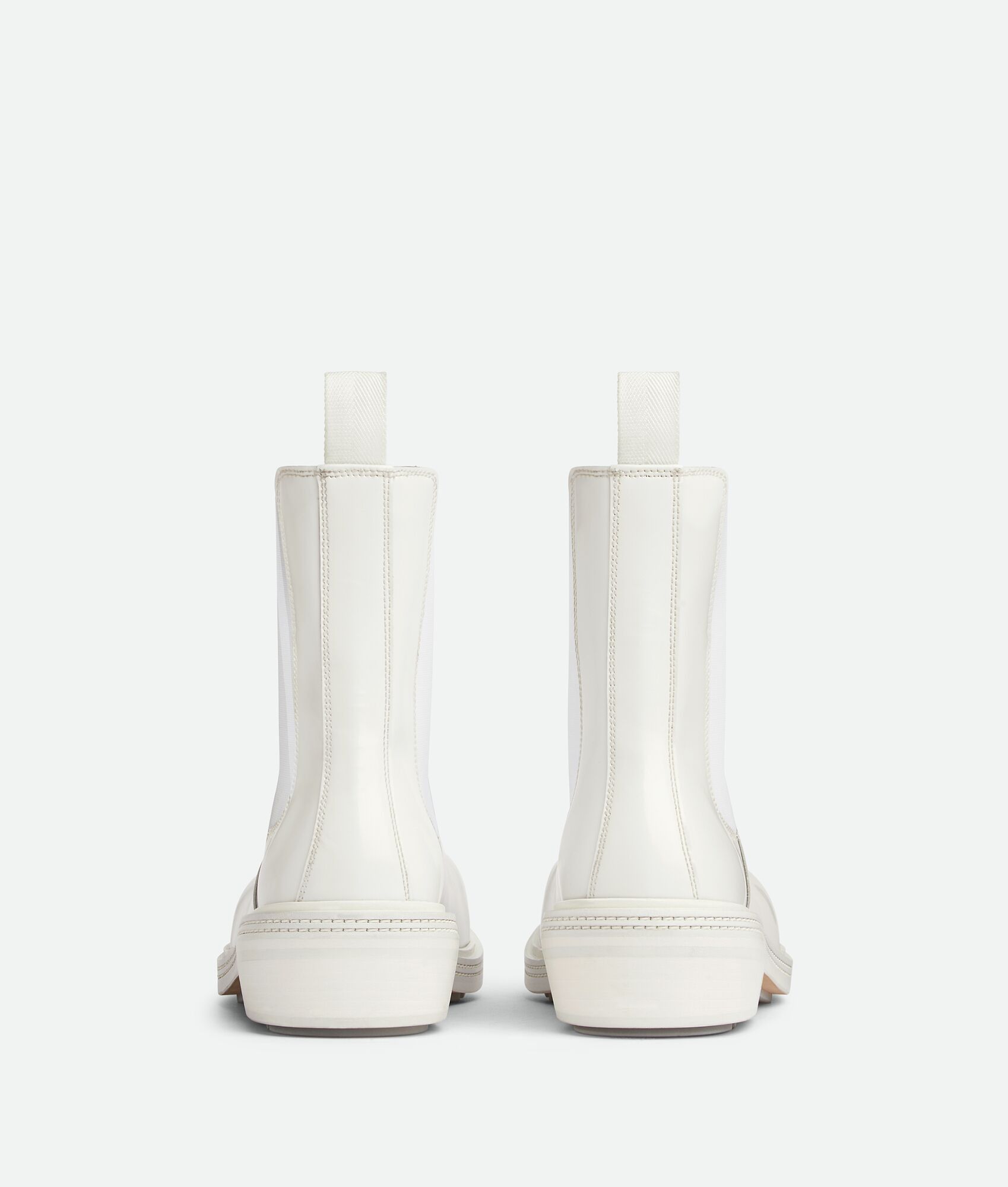Bottega Veneta o1w1db10525 Fireman Chelsea Ankle Boots in Optic White Size US 9 / EU 42 - 3 Thumbnail