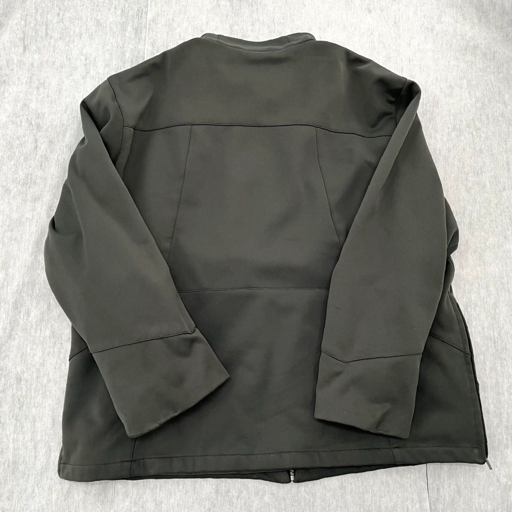 Vintage SCOTTeVEST Jacket Mens XL Gray Full Zip Pockets Concealed Carry SeVAlpha Brad Thor Windbreaker Tactical Preowned Size US XL / EU 56 / 4 - 2 Thumbnail