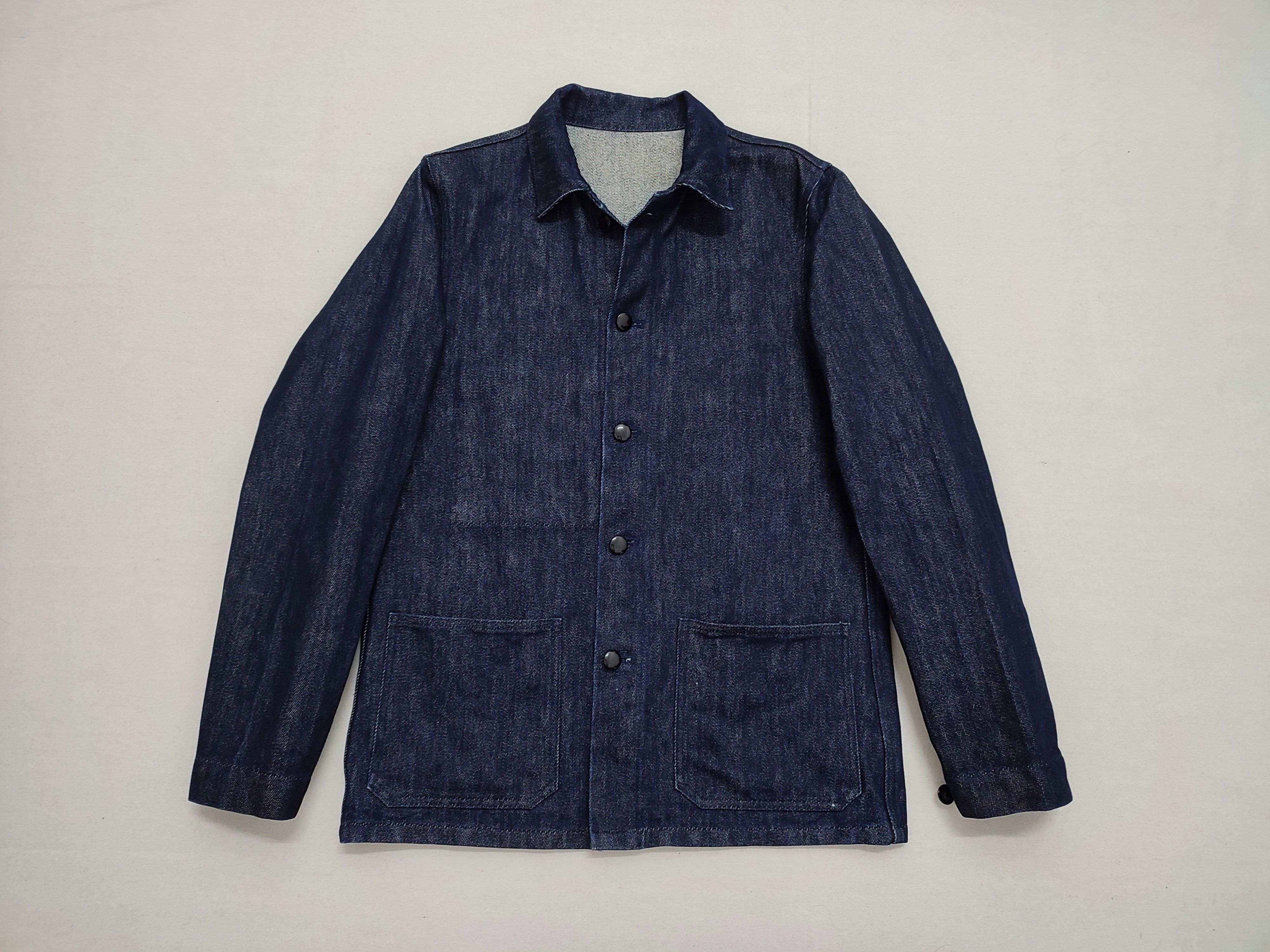 Yohji Yamamoto Yohji Yamamoto Against All Risks Denim Workwear Jacket Size US M / EU 48-50 / 2 - 1 Thumbnail