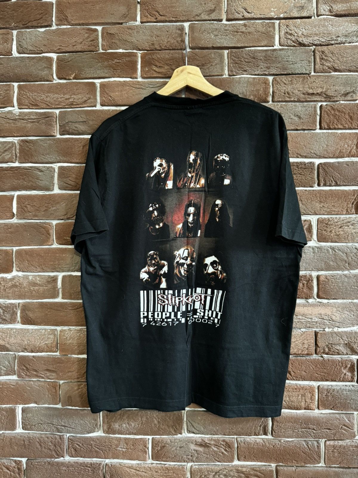 Band Tees Vintage Slipknot IOWA Metal Tee People Equal Tour Big Print Size US L / EU 52-54 / 3 - 2 Thumbnail
