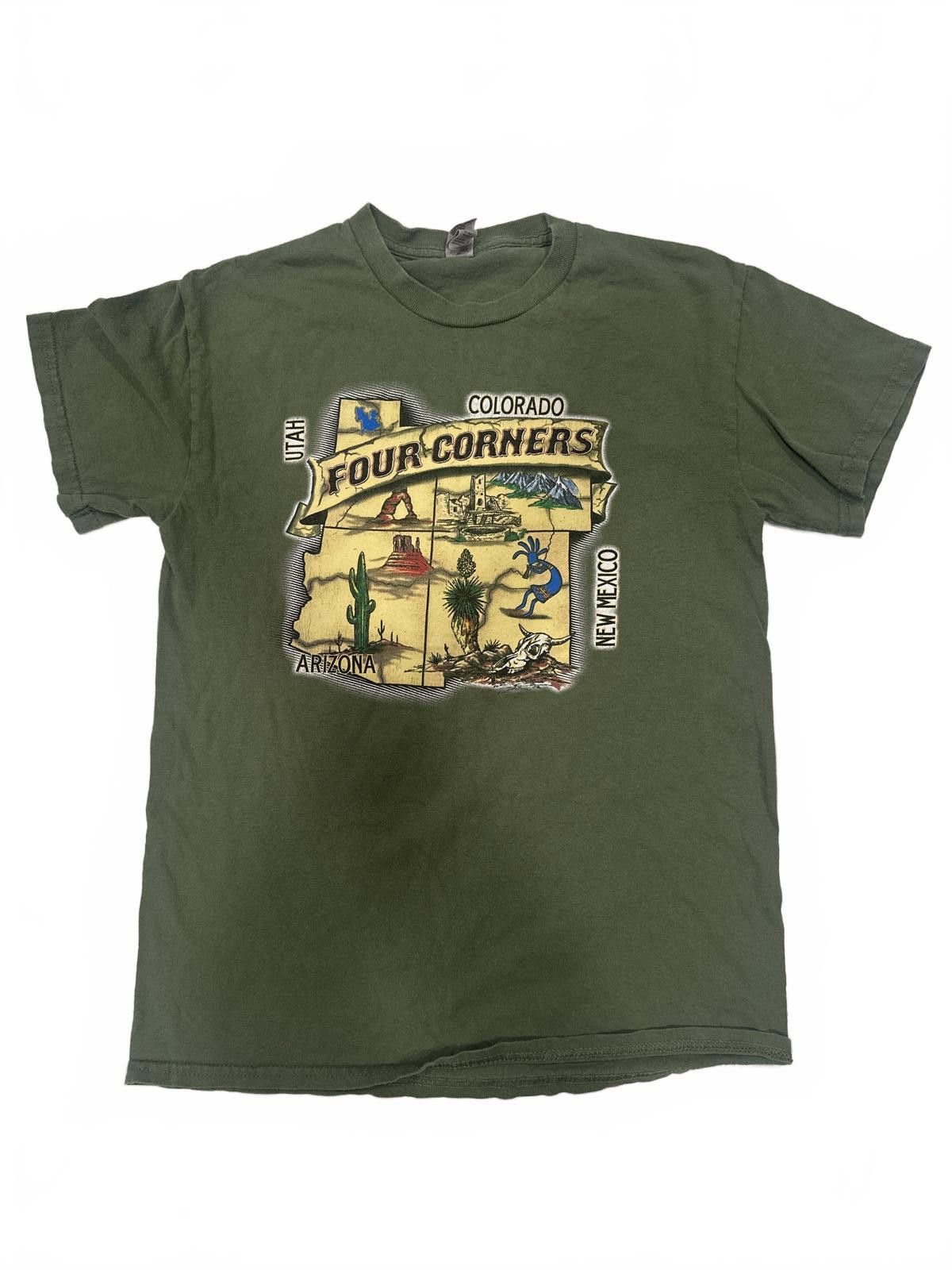 Gildan Gildan "Four Corners" Men's Small Heavy Cotton Travel Tee Size US S / EU 44-46 / 1 - 1 Thumbnail