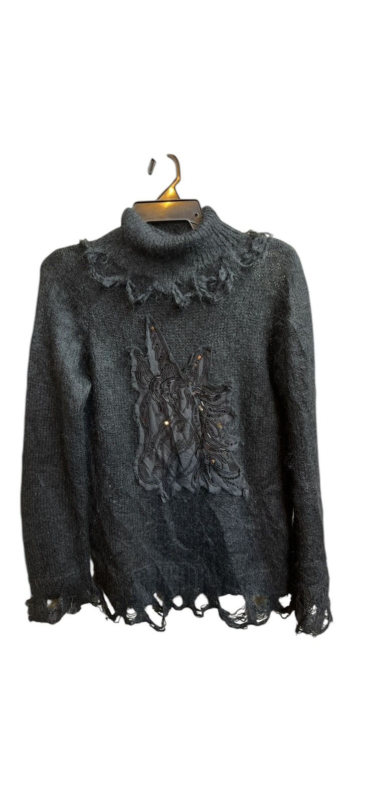 Japanese Brand Rare 🔥kyoichi fujita by tsumori chisato turtleneck black Size XS / US 0-2 / IT 36-38 - 1 Thumbnail