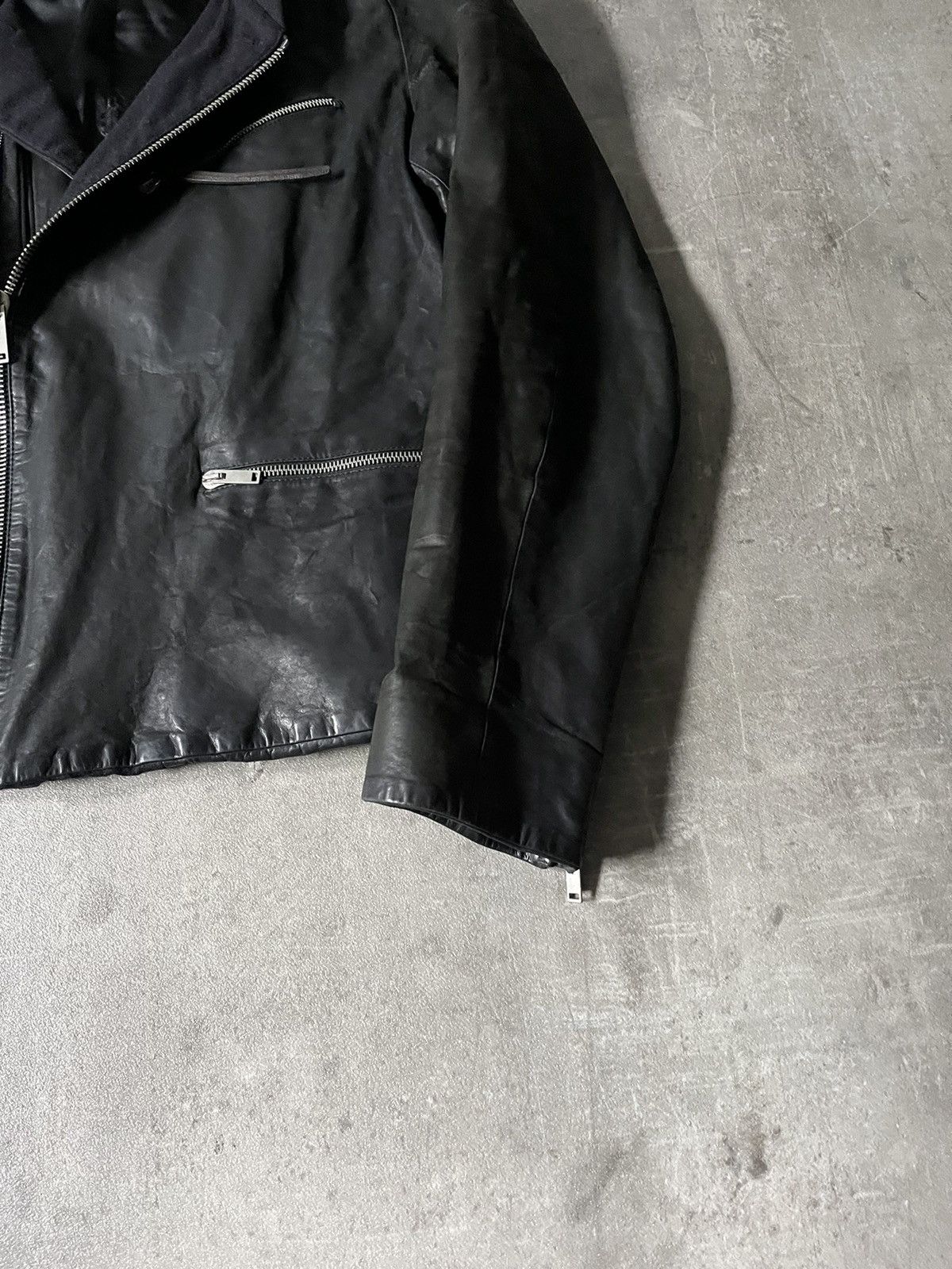 Alexander McQueen Vintage Alexander McQueen leather jacket ramones black Size US S / EU 44-46 / 1 - 4 Thumbnail