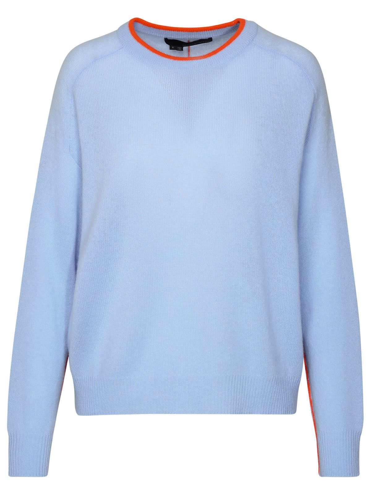 image of 360 Cashmere 'claude' Light Blue Cashmere Sweater, Women's (Size XS)