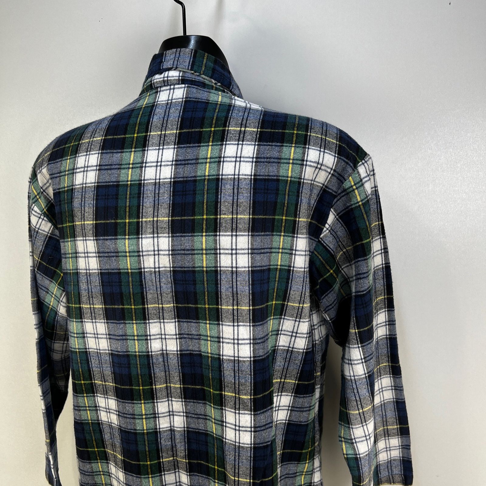 Brooks Brothers × Vintage Vintage Brooks Brothers Plaid Flannel Sleep Shirt Blue Size US S / EU 44-46 / 1 - 5 Thumbnail