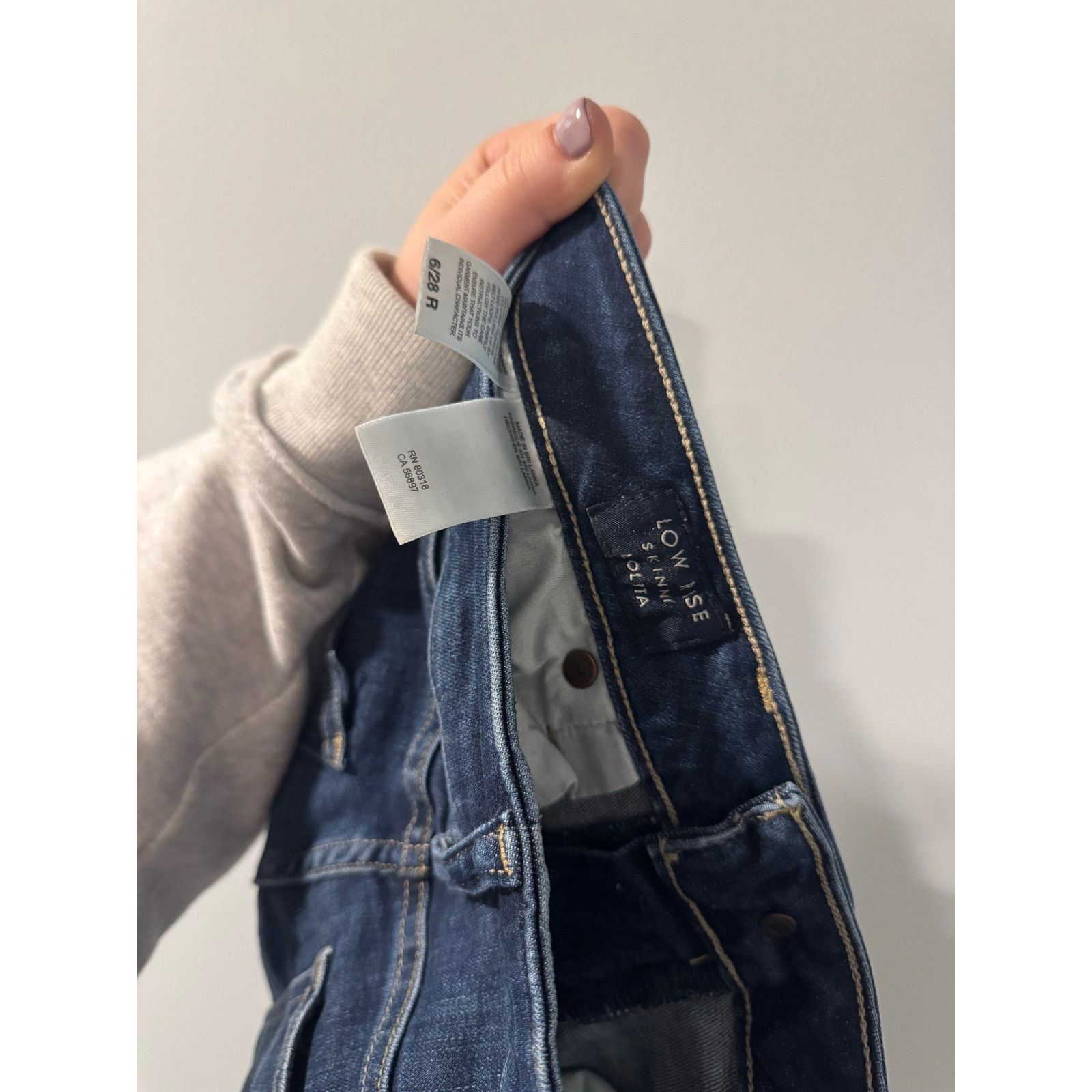 Lucky Brand Lucky Brand Lolita Low Rise Skinny Jeans Size 6 Size 28" / US 6 / IT 42 - 5 Thumbnail