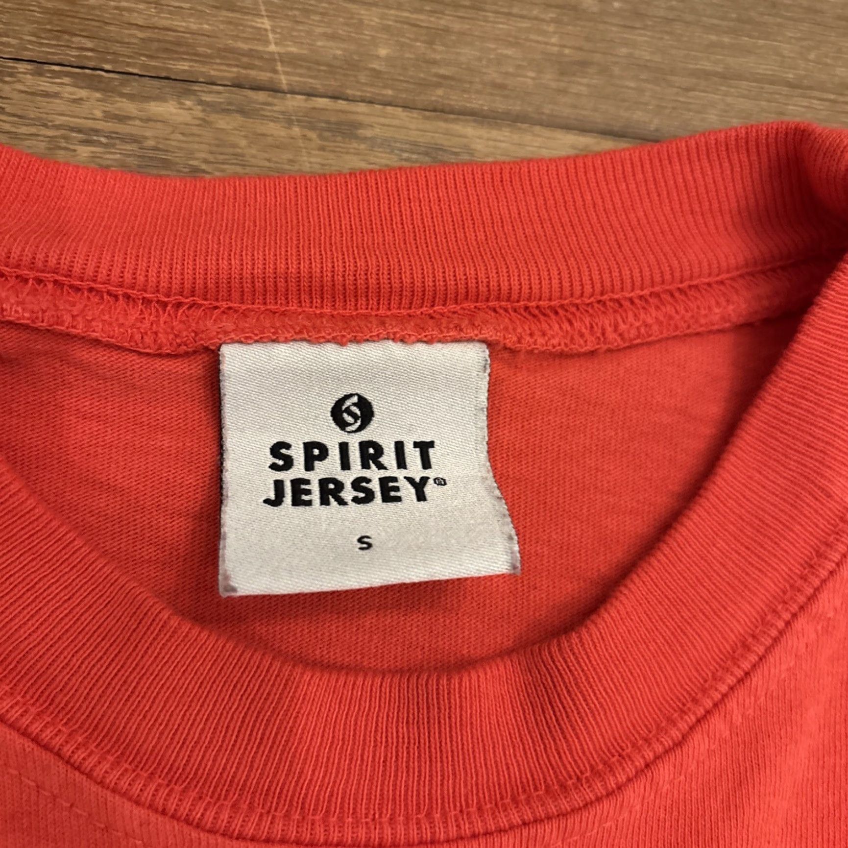ESPIRIT VINTAGE Jimmy Buffett Margaritaville Spirit Jersey Long Sleeve T-Shirt Pink Size Small Womens Beach Summer Size S / US 4 / IT 40 - 5 Thumbnail