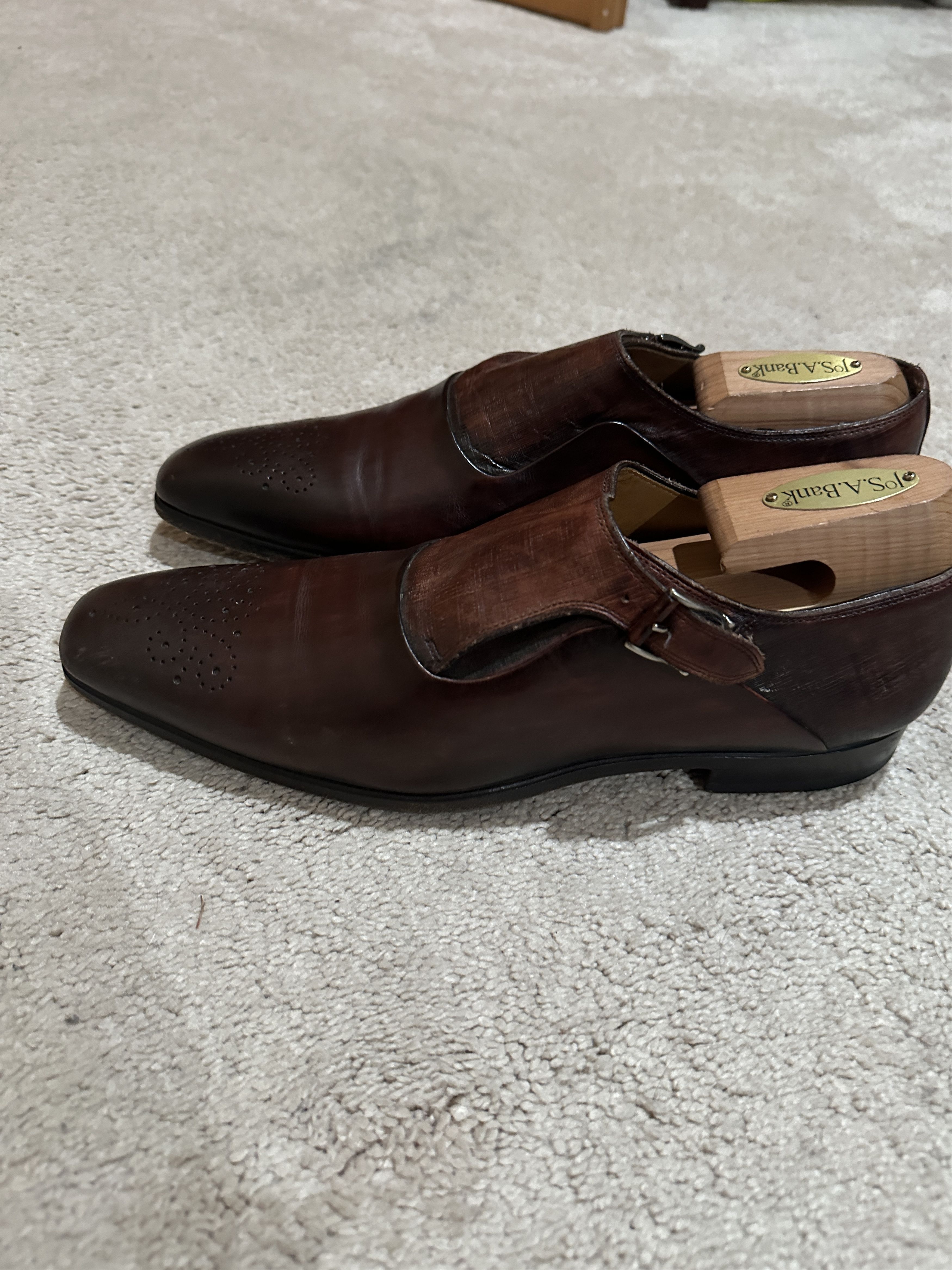 image of Magnanni Brown Loafers, Men's (Size 7)