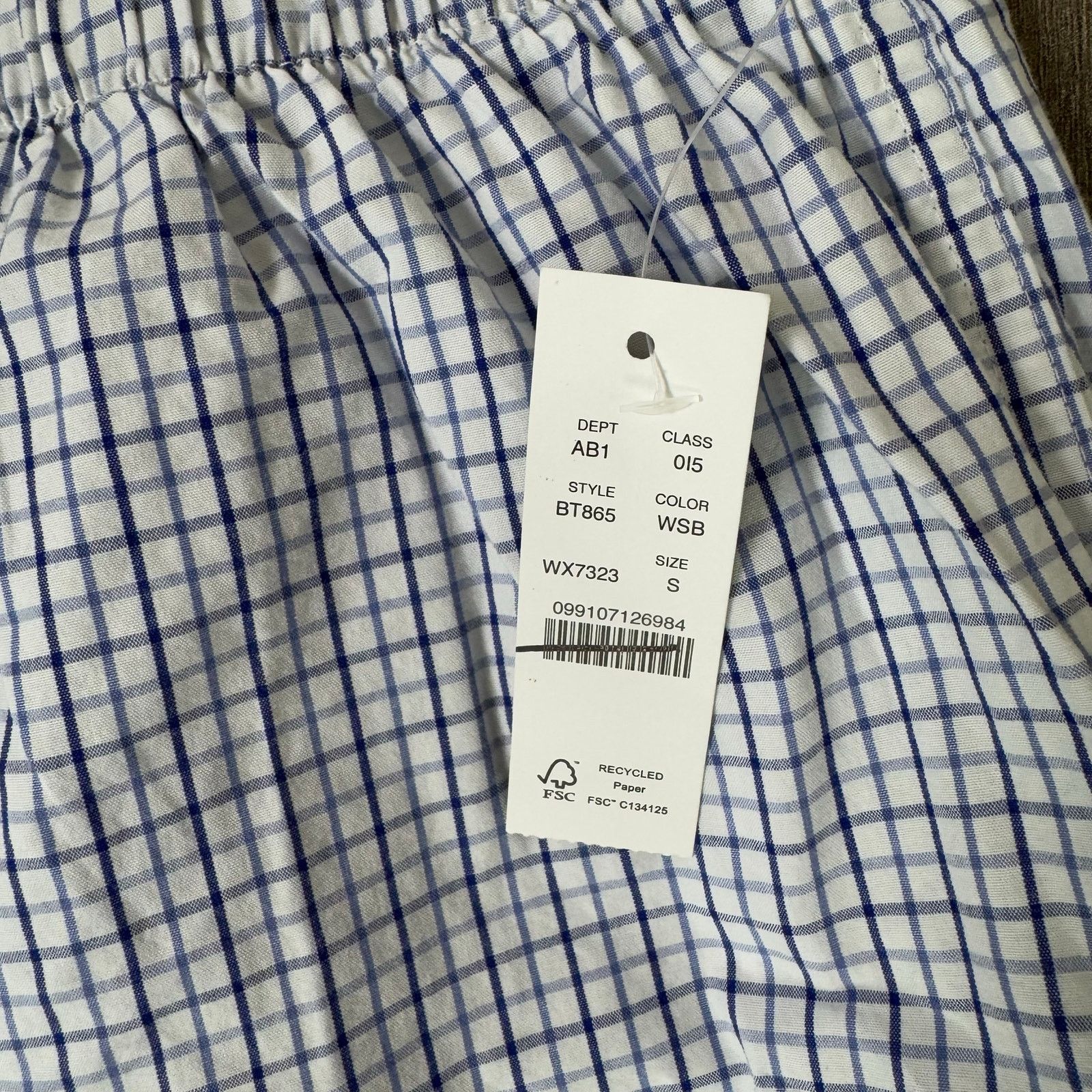 J.Crew J Crew Patterned Striped 100% Cotton Boxer US Men's S New Size 28 - 4 Thumbnail