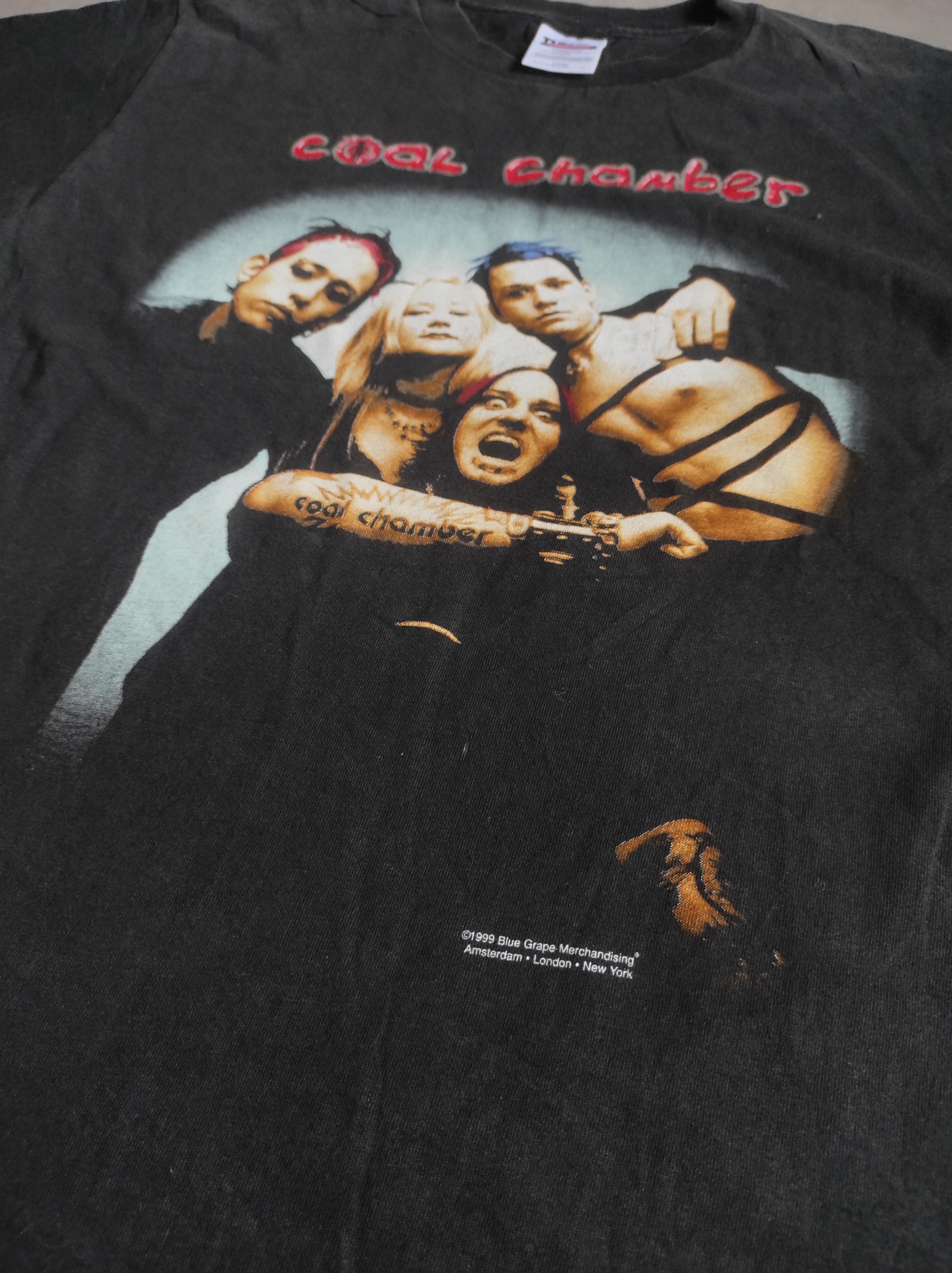 Band Tees Coal Chamber 1999 tultex vintage Metal Size US L / EU 52-54 / 3 - 3 Thumbnail