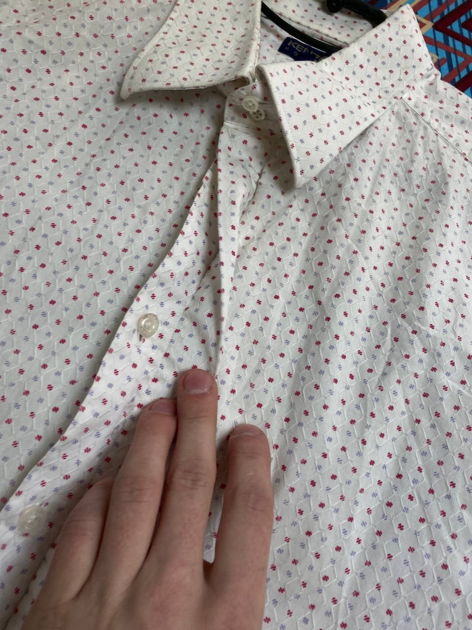 Japanese Brand × Kenzo Kenzo all over print Shirt Size US L / EU 52-54 / 3 - 9 Thumbnail