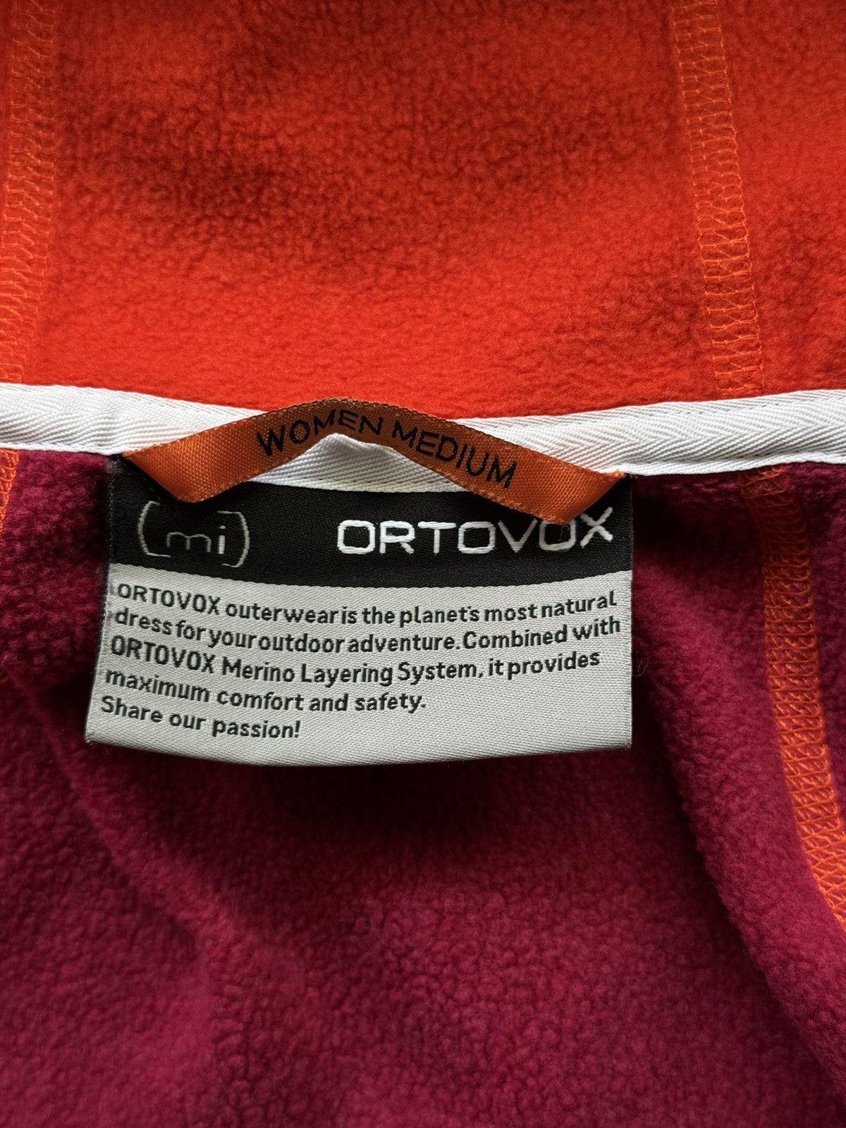Designer × ORTOVOX Ortovox trekking wool blend thermo layer hoodie Size M / US 6-8 / IT 42-44 - 8 Thumbnail