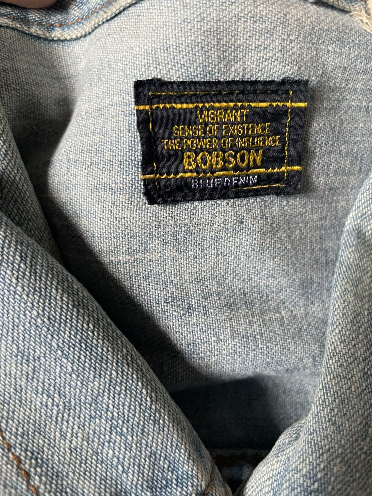 Japanese Brand × Vintage VINTAGE BOBSON DENIM JACKET WITH SOUTHWEST Size L / US 10 / IT 46 - 6 Thumbnail
