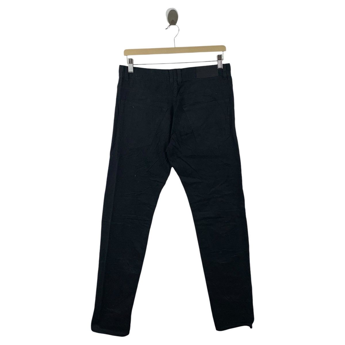 Issey Miyake × Japanese Brand × Tete Homme TETE HOMME issey miyake black colour jeans Size US 31 - 4 Thumbnail