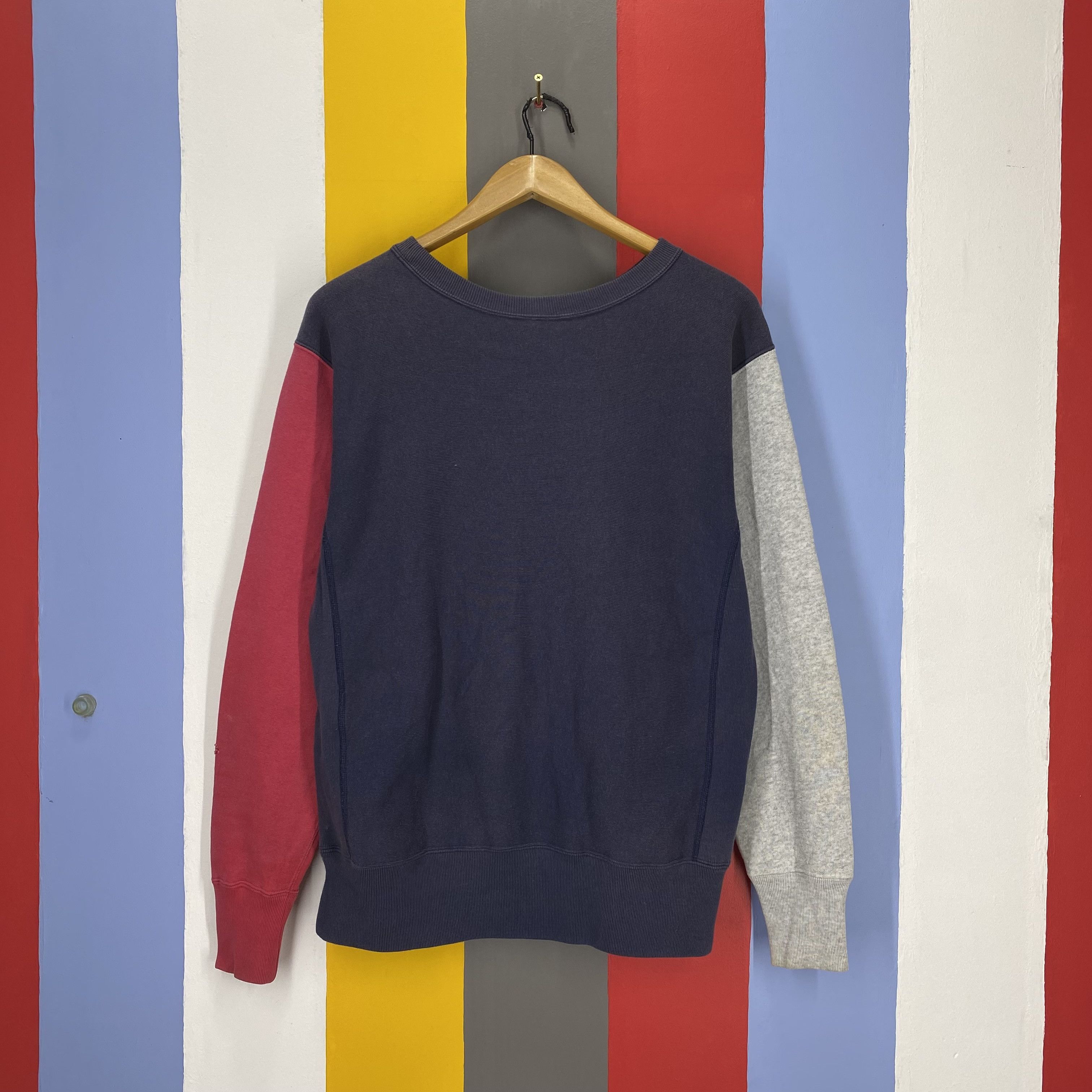 Champion CHAMPION REVERSE WEAVE Tri Color Sweatshirt #1883/09 Size US M / EU 48-50 / 2 - 10 Thumbnail