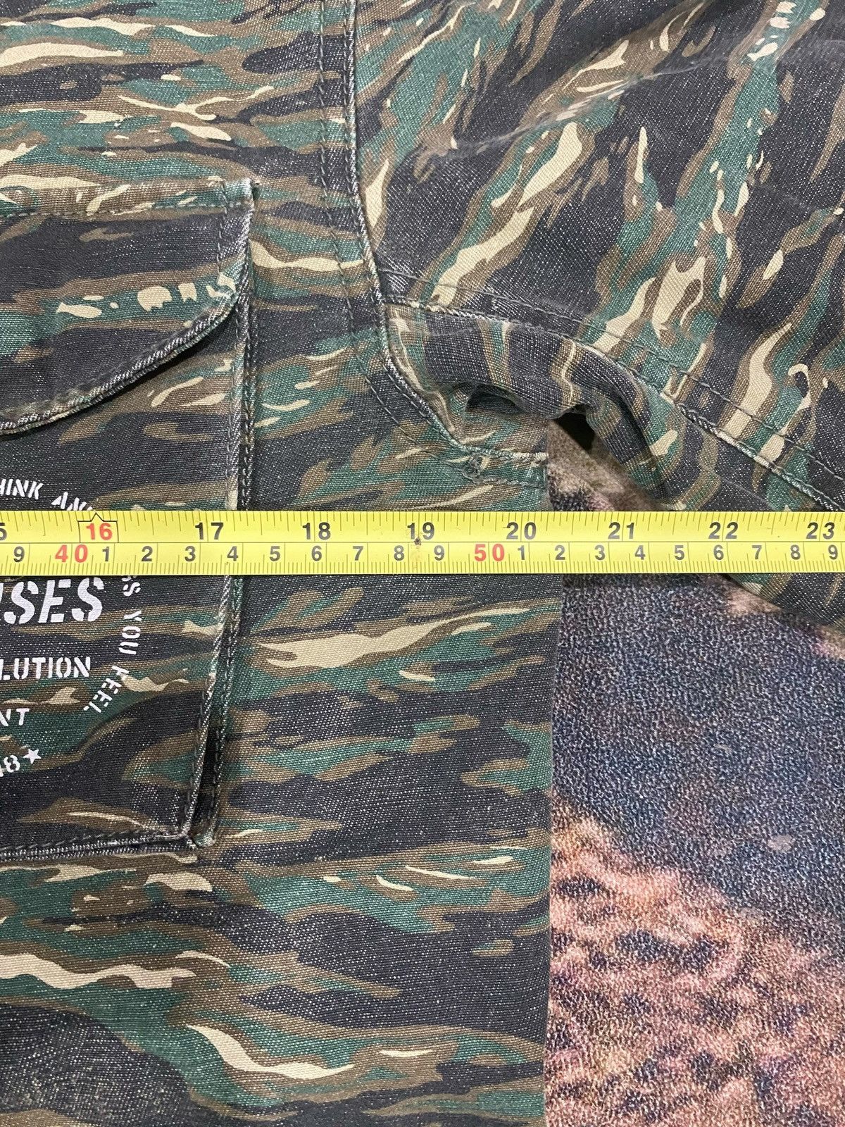 Japanese Brand × Vintage SEVENSENSE Revolution Tiger Stripe Zipper Jacket Size US S / EU 44-46 / 1 - 17 Thumbnail
