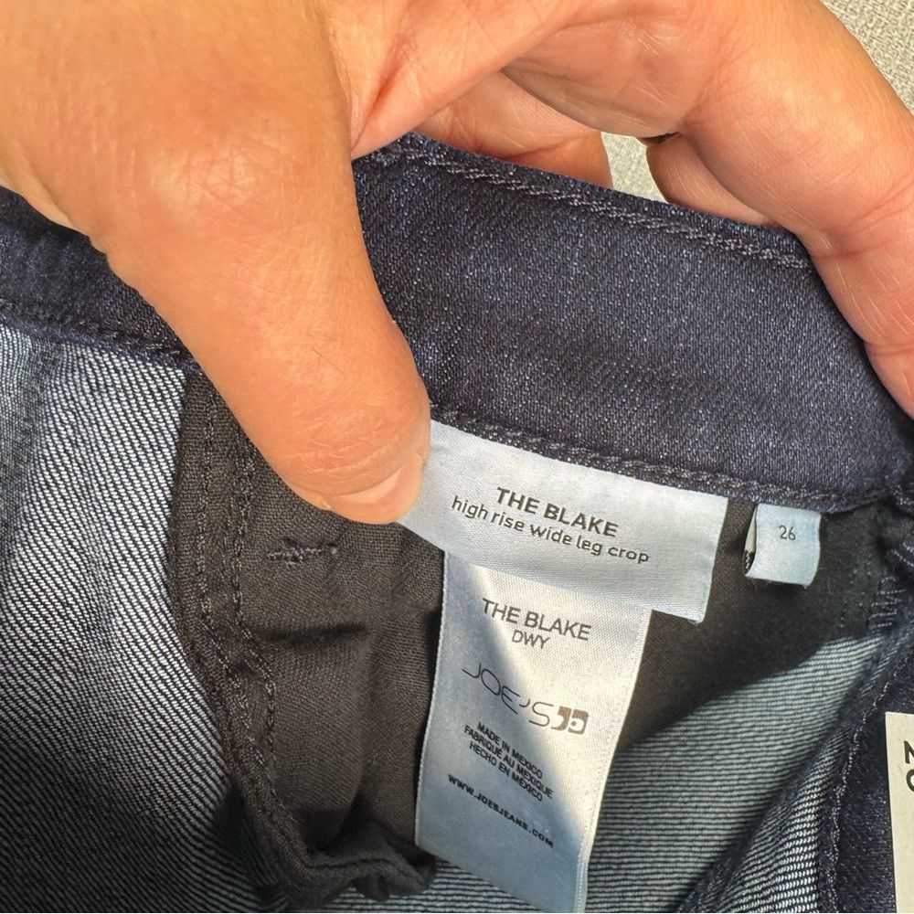 Joe's NWT New Joe's The Blake High Rise Crop Wide Leg Jeans in Do Size 26" / US 2 / IT 38 - 7 Thumbnail