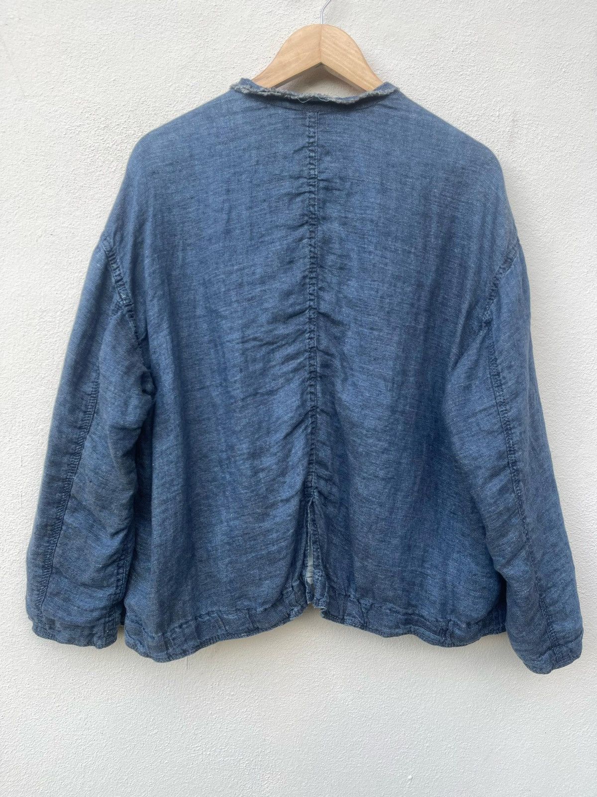 If Six Was Nine × Japanese Brand × Pas de Calais Pas De Calais Denim Jacket Size US L / EU 52-54 / 3 - 17 Thumbnail