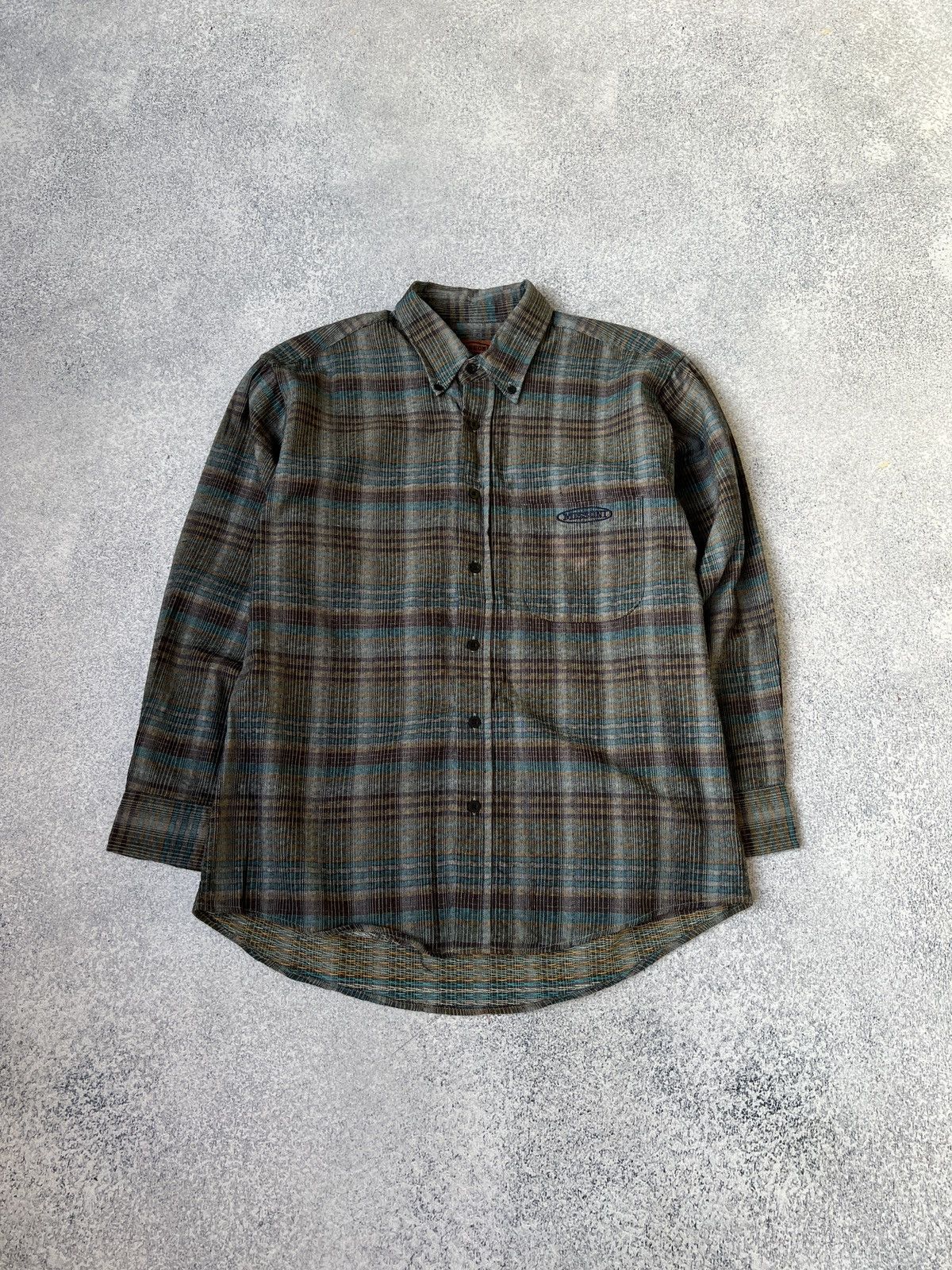 Vintage Missoni Long sleeve button up shirt 50 size