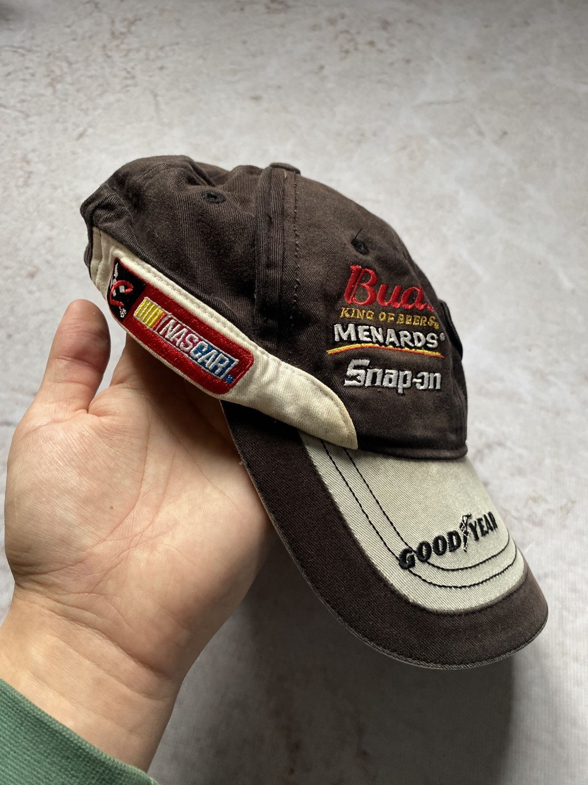 NASCAR NASCAR Bud Authentics Snap On Dale Earnhard Jr.#8 Racing Cap Size ONE SIZE - 3 Thumbnail
