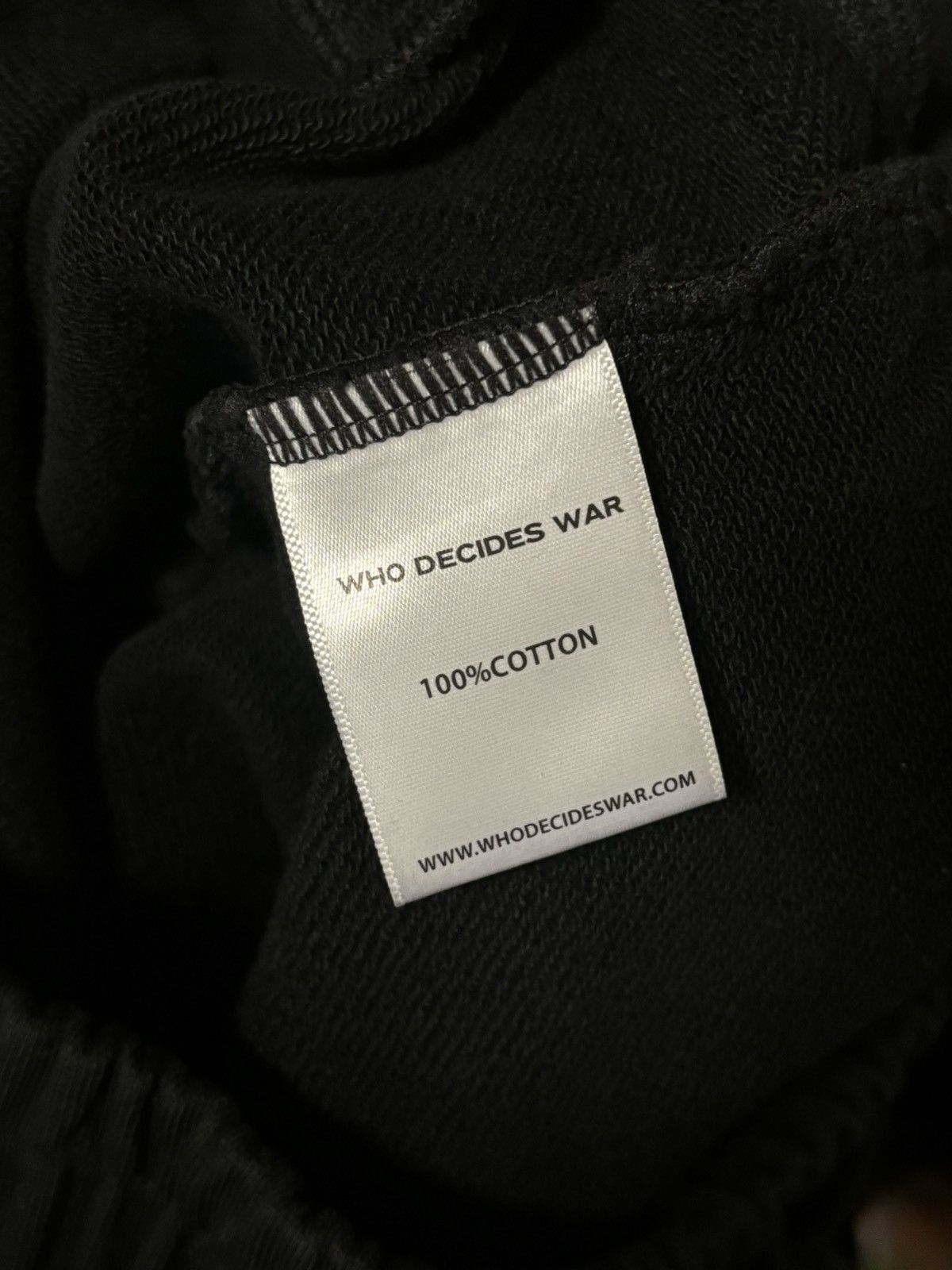 Who Decides War Flame Glass Sweatpants Black Size US 32 / EU 48 - 6 Thumbnail