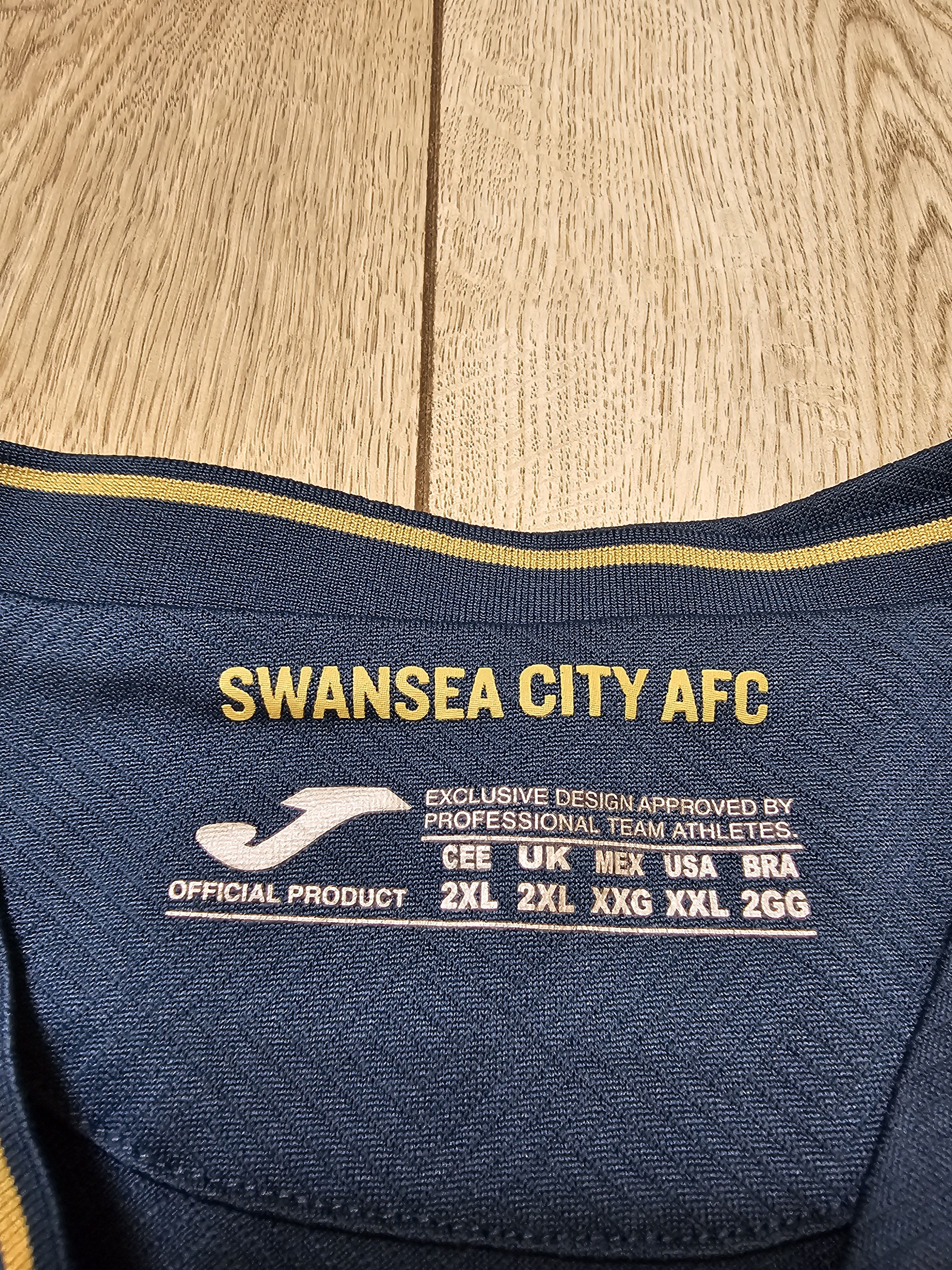 All Sport SWANSEA CITY 2023 2024 AWAY FOOTBALL SHIRT SOCCER JERSEY Size US XL / EU 56 / 4 - 7 Thumbnail