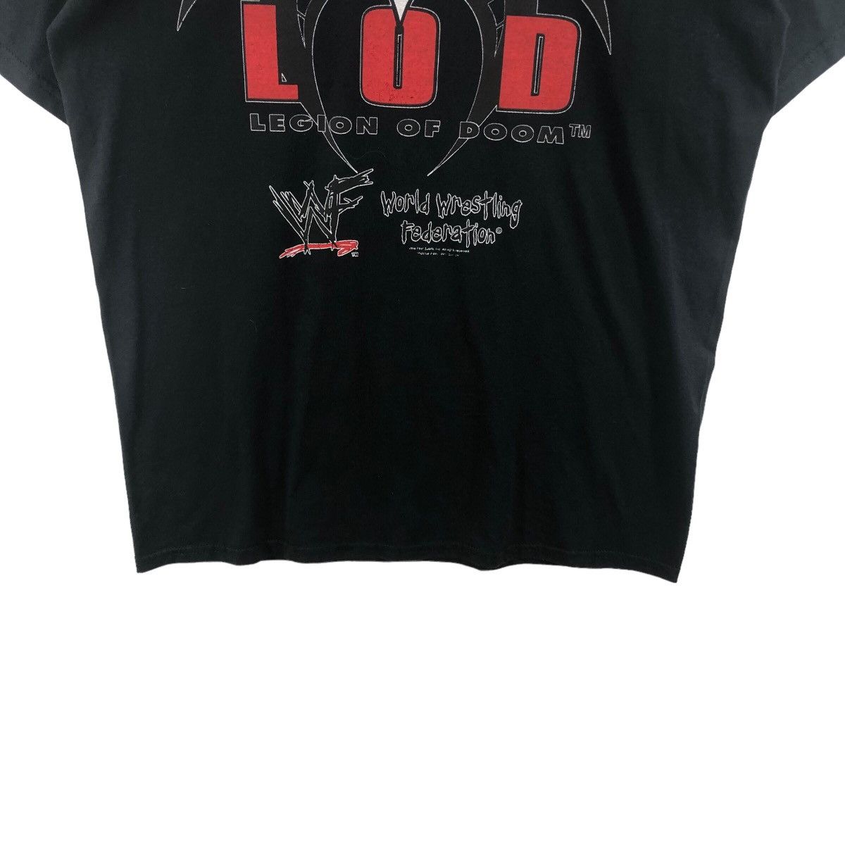 Vintage × WWF Pick!! Vtg 1998 WWF LEGION Of DOOM Top Tee Tshirt Size US XL / EU 56 / 4 - 7 Thumbnail