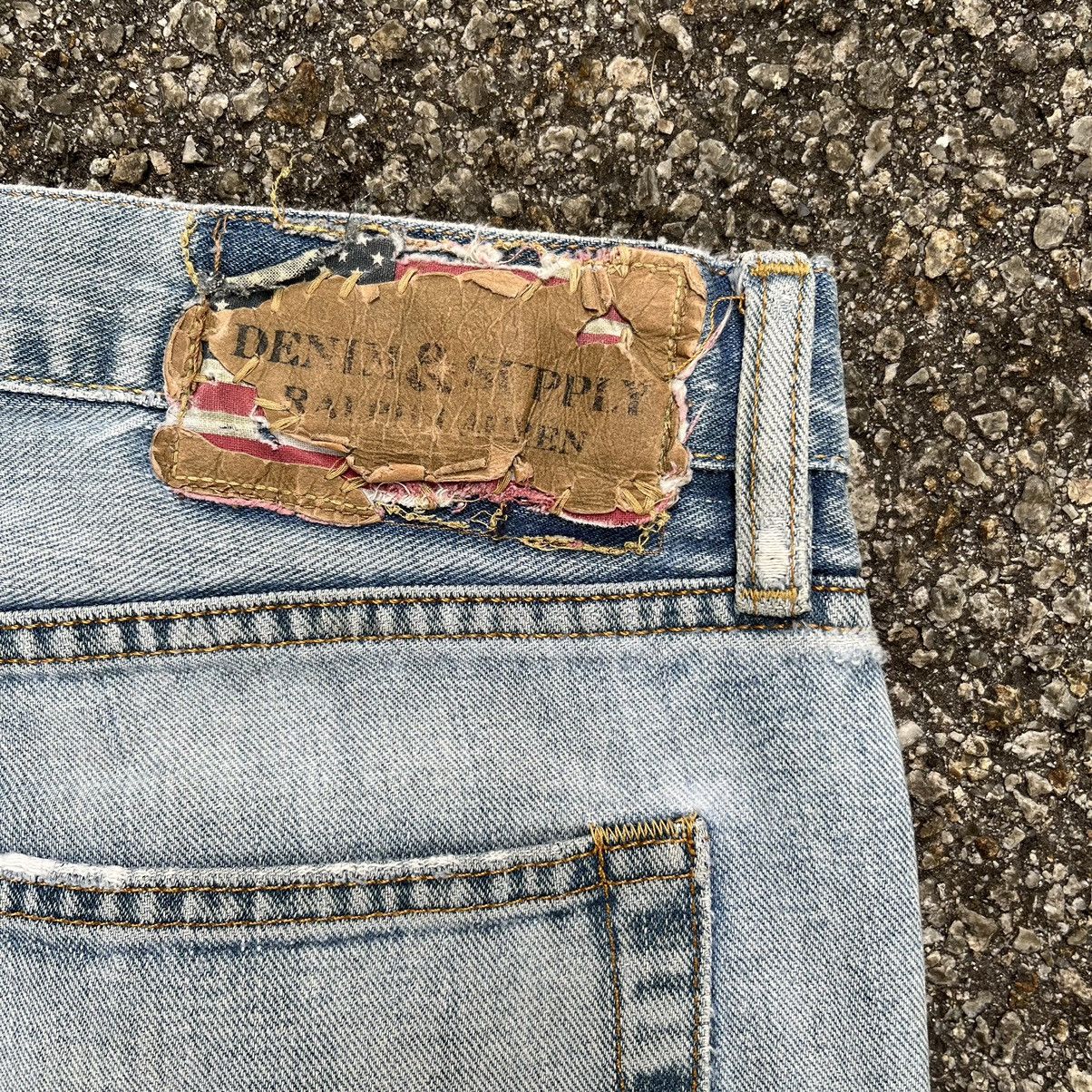 Polo Ralph Lauren Denim & Supply Denim Polo Ralph Lauren Blue Washed Jeans Size US 34 / EU 50 - 12 Thumbnail