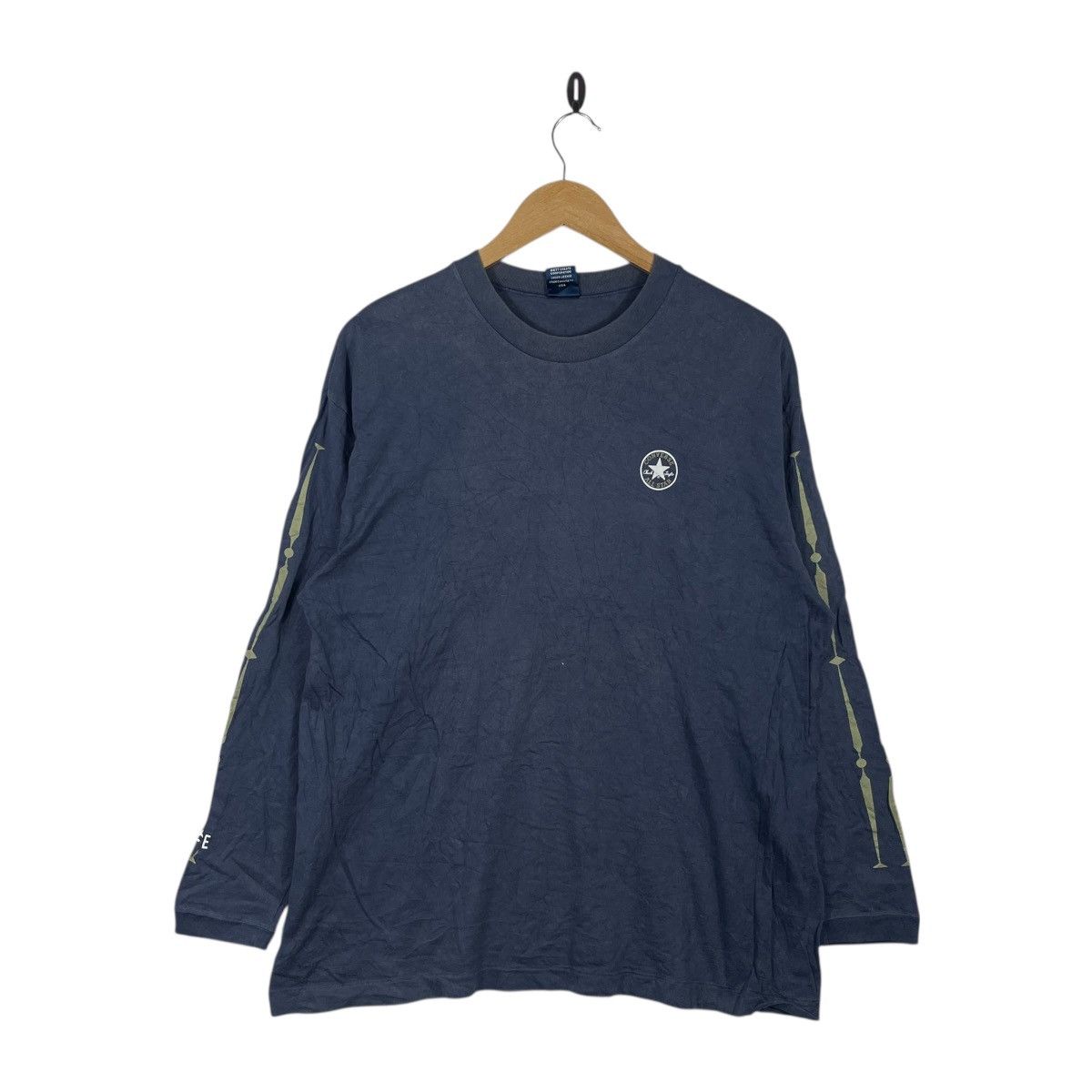 Converse Converse All Star Long Sleeve T-Shirt Licensed Japan Release Size US L / EU 52-54 / 3 - 1 Thumbnail