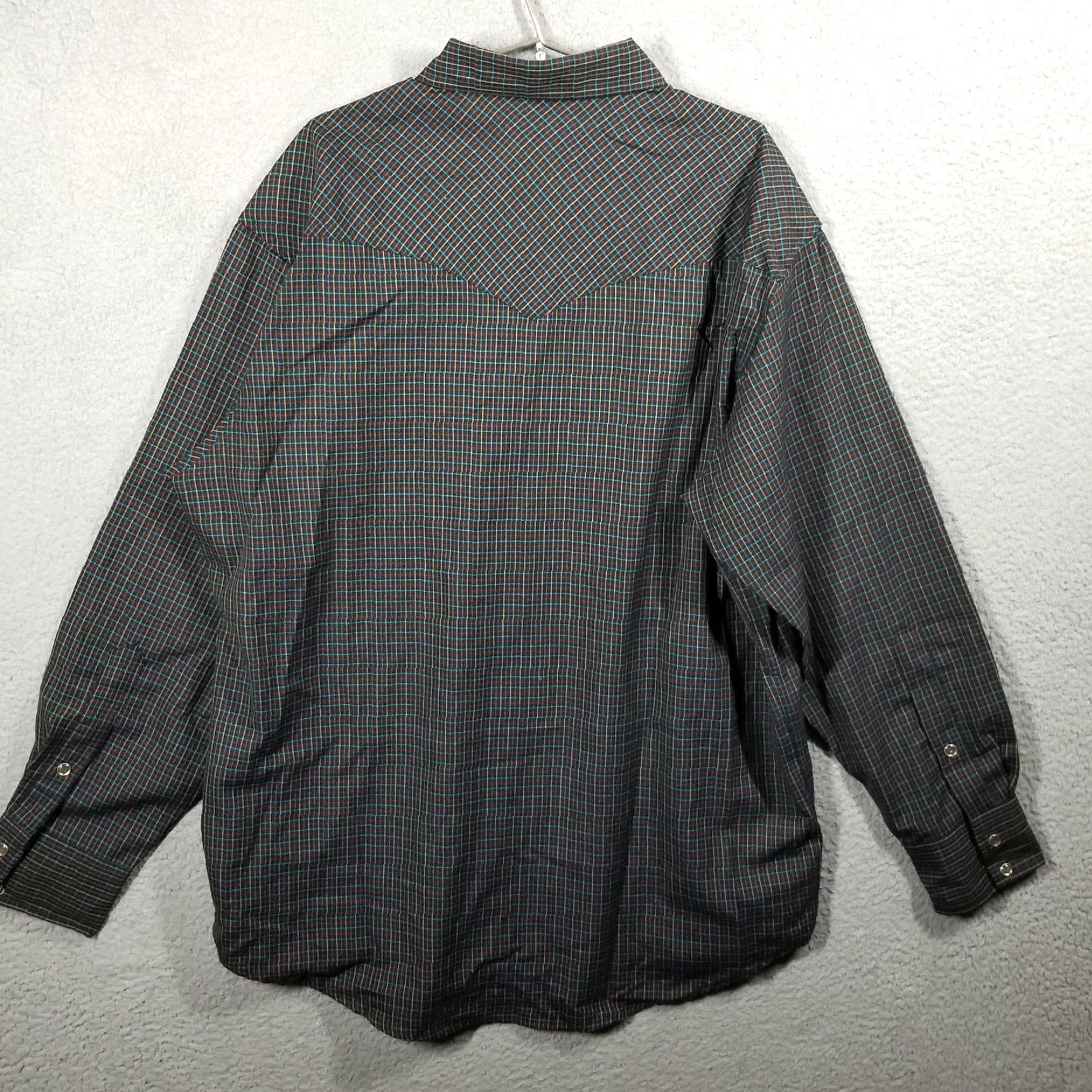 Pendleton VINTAGE Pendleton Wool Western Shirt Men’s Large Long Sleeve Plaid check 100% Wool Outdoor Casual Size US L / EU 52-54 / 3 - 7 Thumbnail