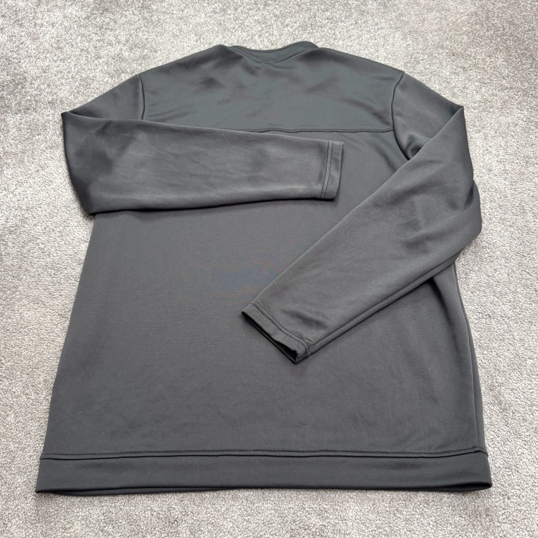 Adidas Adidas Golf Jacket 1/4 Zip Pullover Mens XL Gray Activewear Performance Size US XL / EU 56 / 4 - 2 Thumbnail