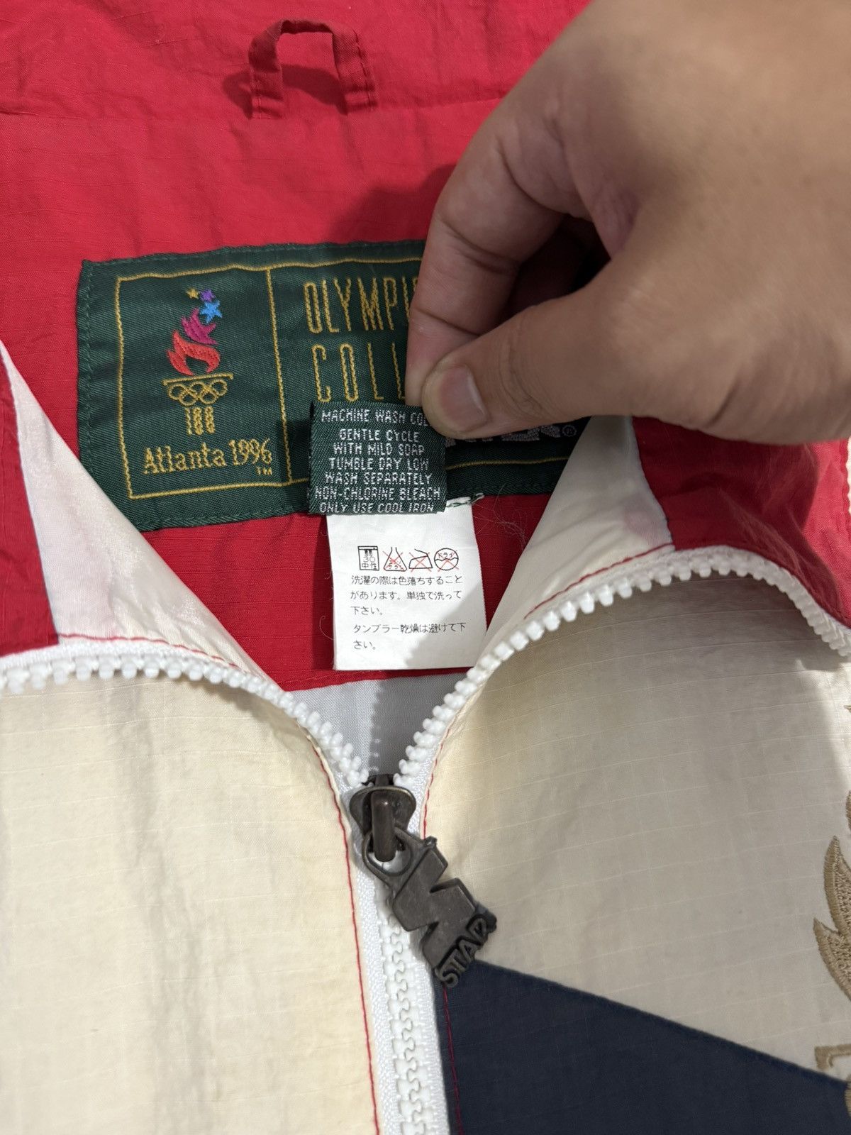 Starter Vintage sun faded atlanta 1996 olympic games starter jacket Size US XL / EU 56 / 4 - 7 Thumbnail