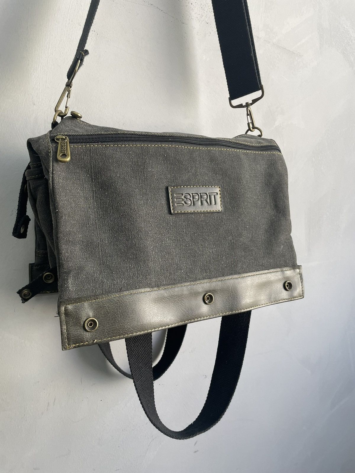 Diesel Messenger bag canvas diesel style army style y2k Size ONE SIZE - 2 Thumbnail