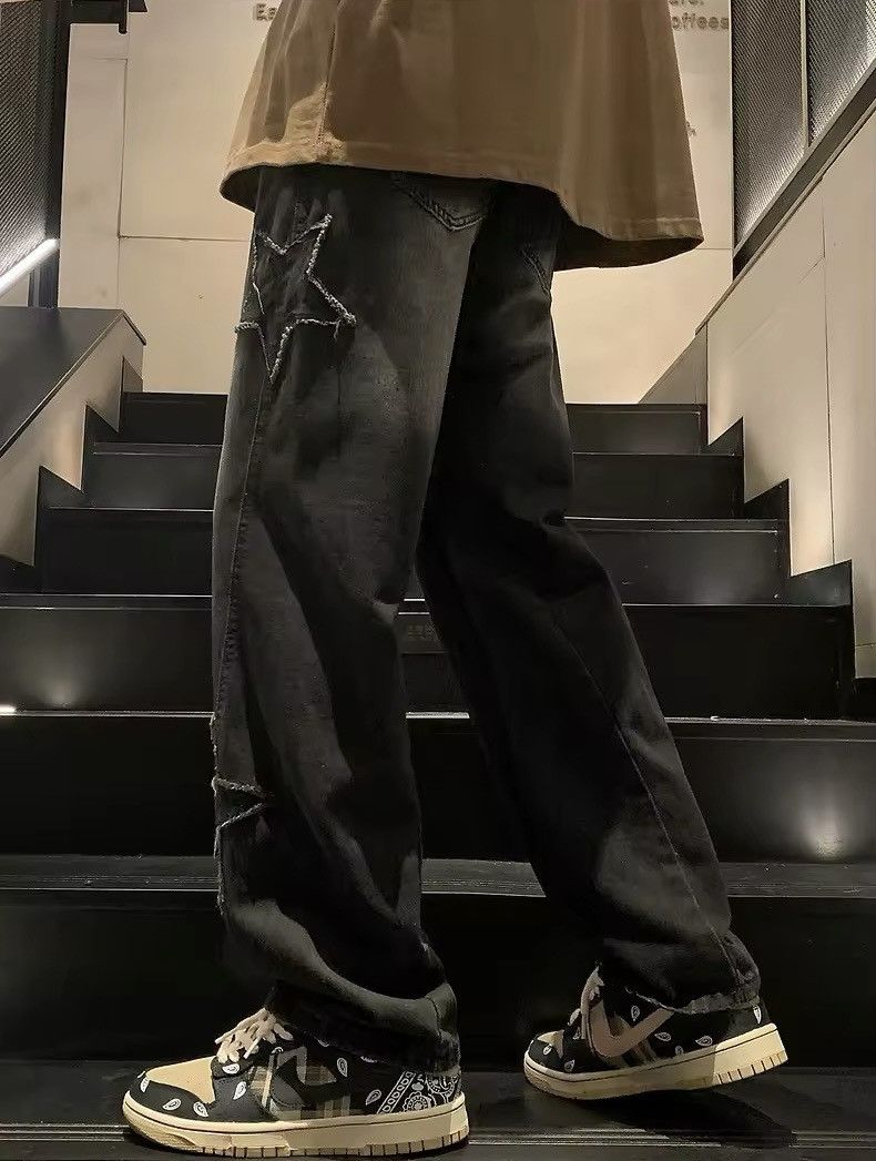 Japanese Brand Youth Streetwear Denim Trousers Size US 34 / EU 50 - 5 Thumbnail