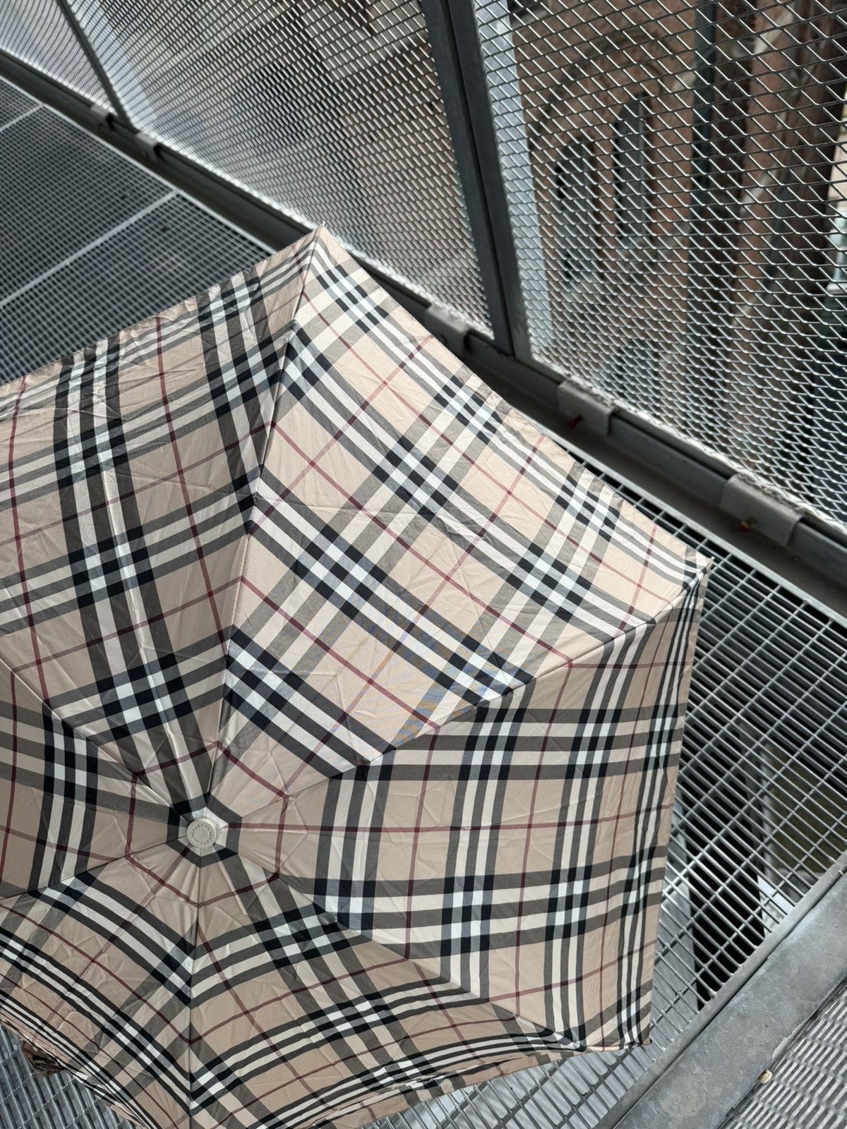 Burberry Burberry Nova Check Umbrella Size ONE SIZE - 9 Thumbnail