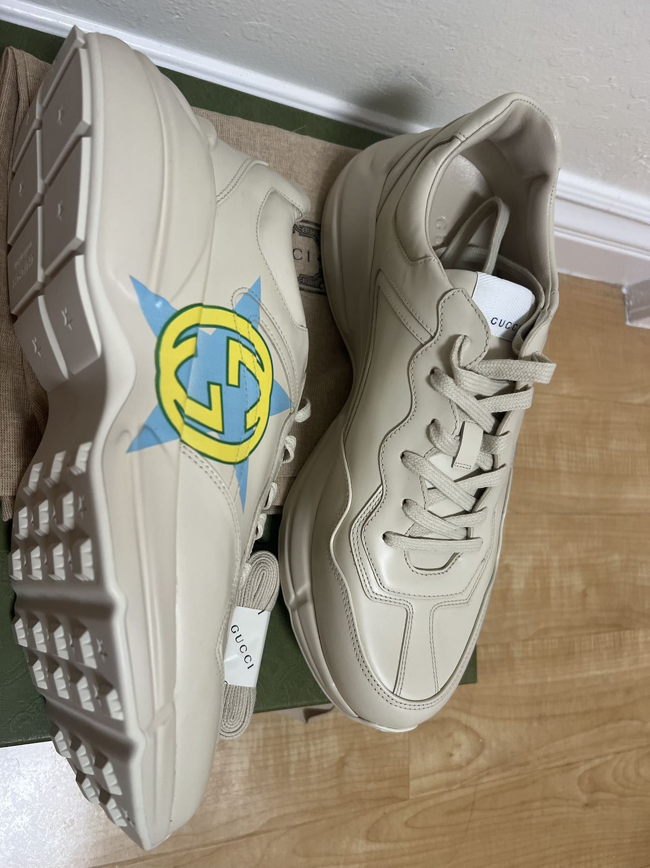 Gucci Gucci Rython Star GG Print Size US 13 / EU 46 - 3 Thumbnail