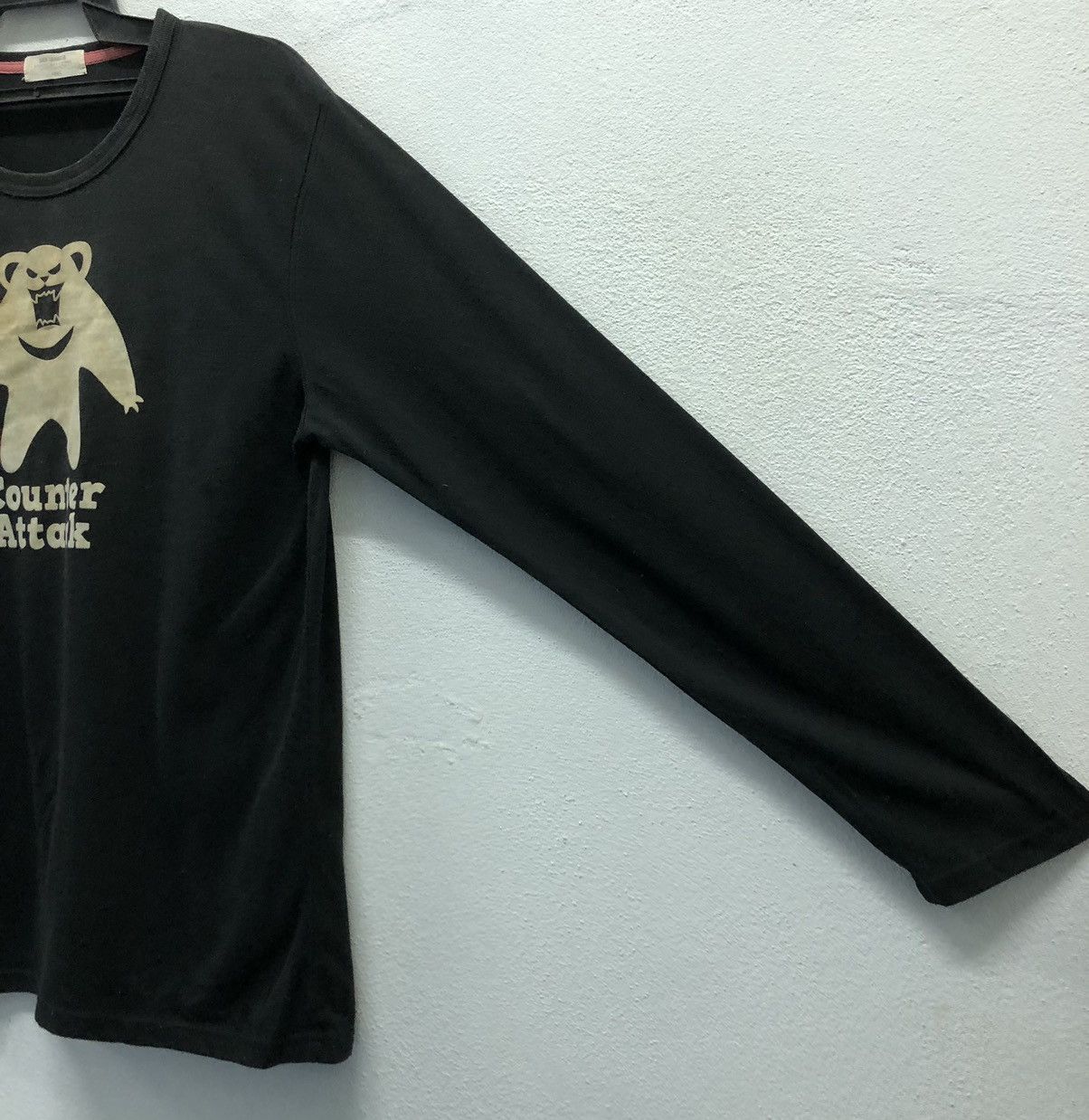 Vintage Vintage Back Number Counter Attack Long Sleeve Shirt Size US XL / EU 56 / 4 - 5 Thumbnail