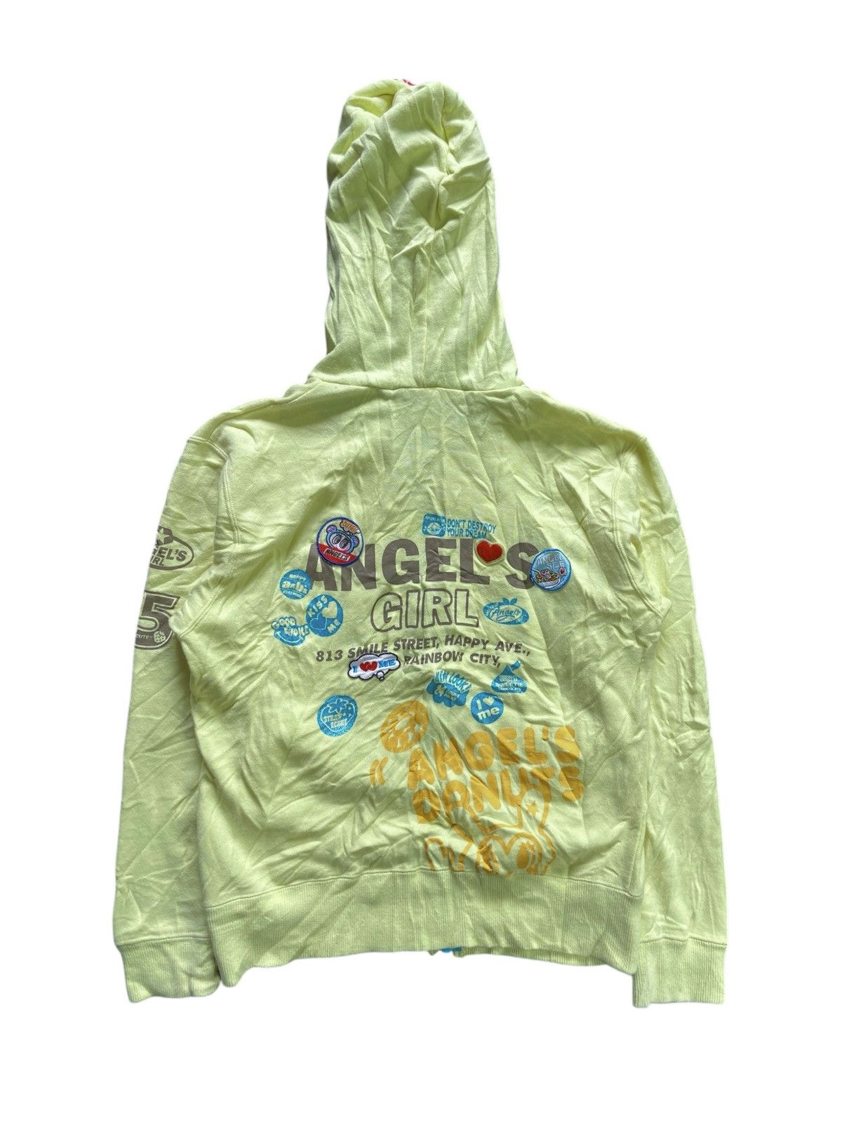 Angel Blue ANGEL BLUE DONT DESTROY YOUR DREAM ZIP HOODIE Size US S / EU 44-46 / 1 - 2 Thumbnail