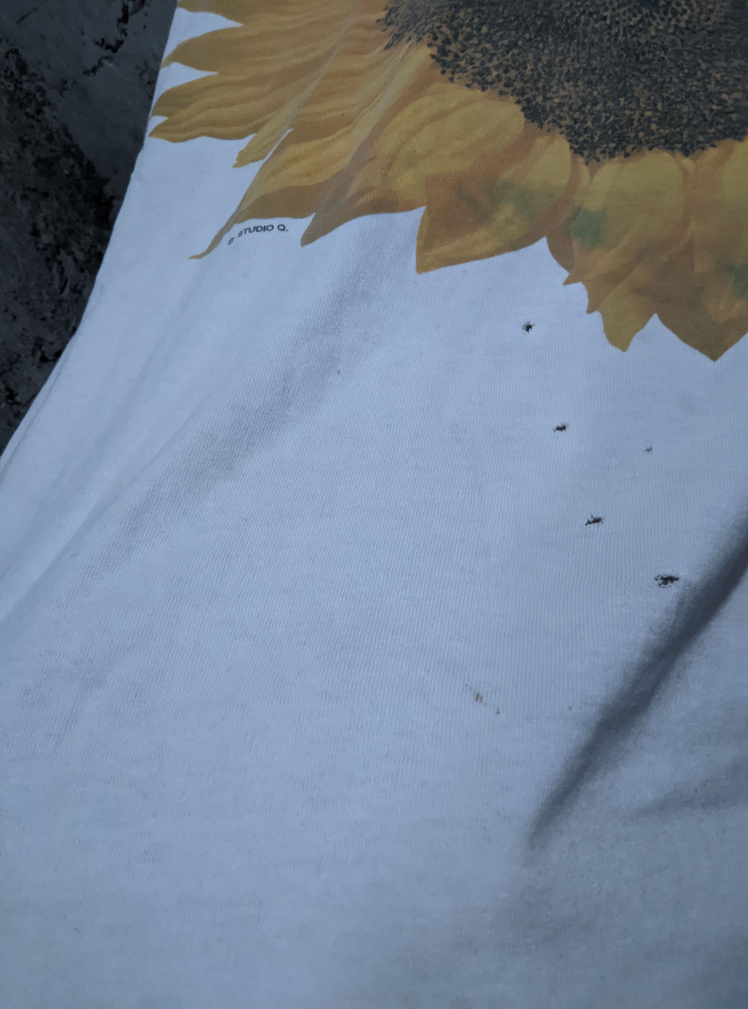 Vintage Vintage 90s thrashed sunflower art distressed grunge ERD Size US XL / EU 56 / 4 - 13 Thumbnail