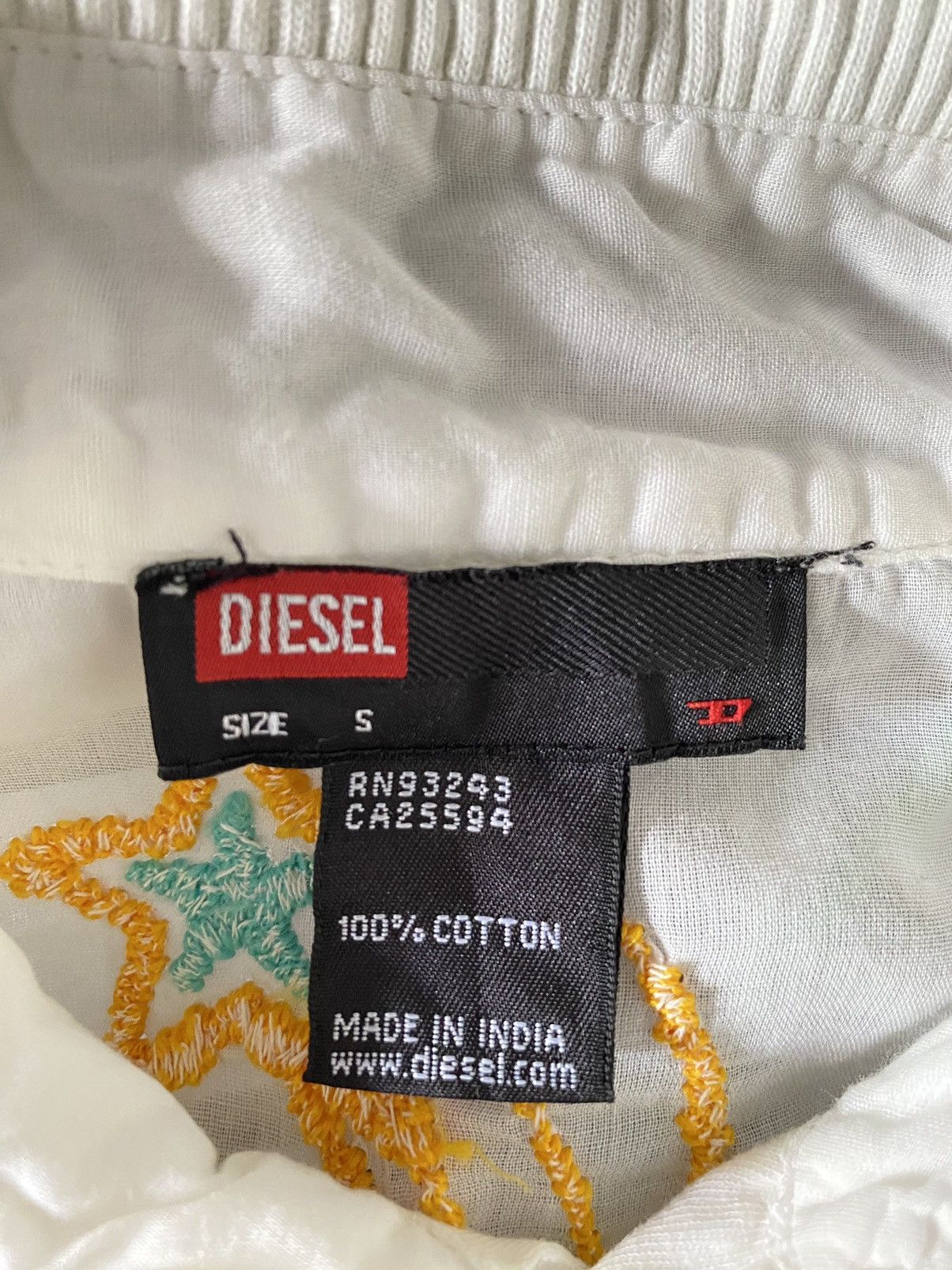 Diesel Diesel White Shirt Size S / US 4 / IT 40 - 11 Thumbnail