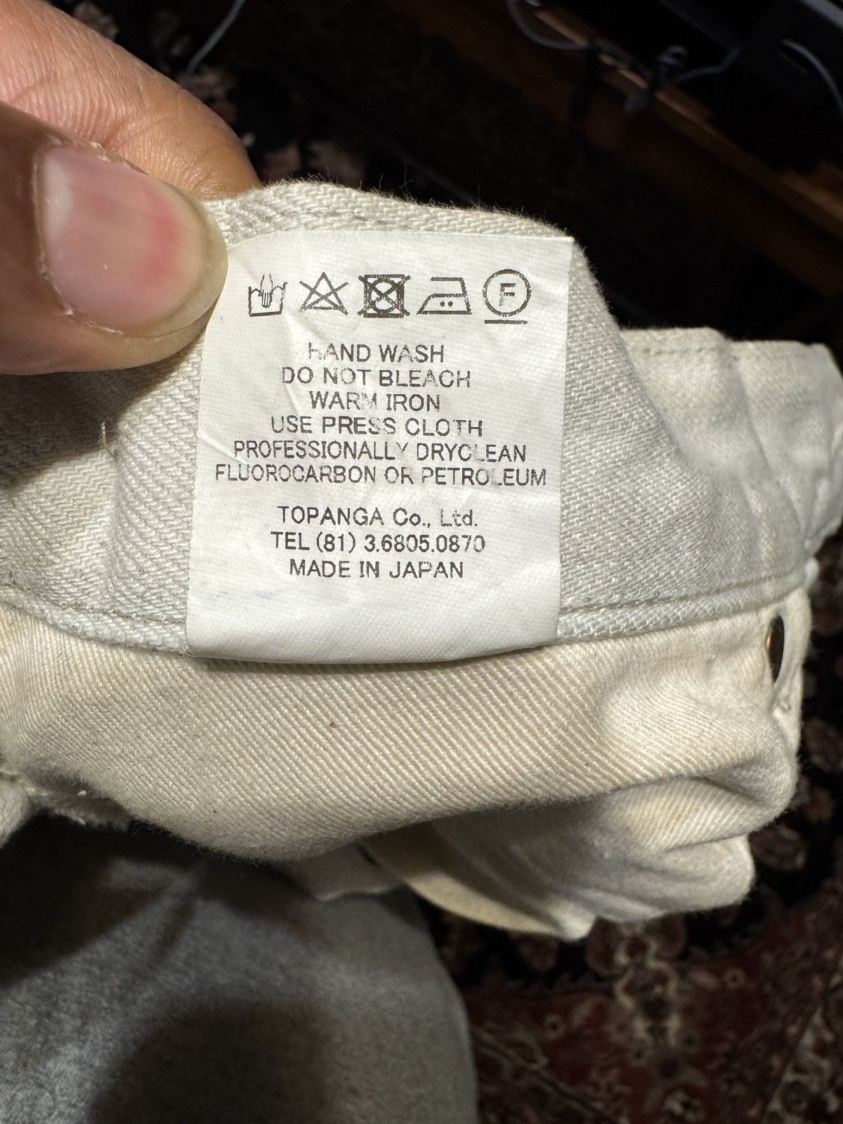 Stevenson Overall Co. Big Sur 210 White Denim Size US 34 / EU 50 - 5 Thumbnail