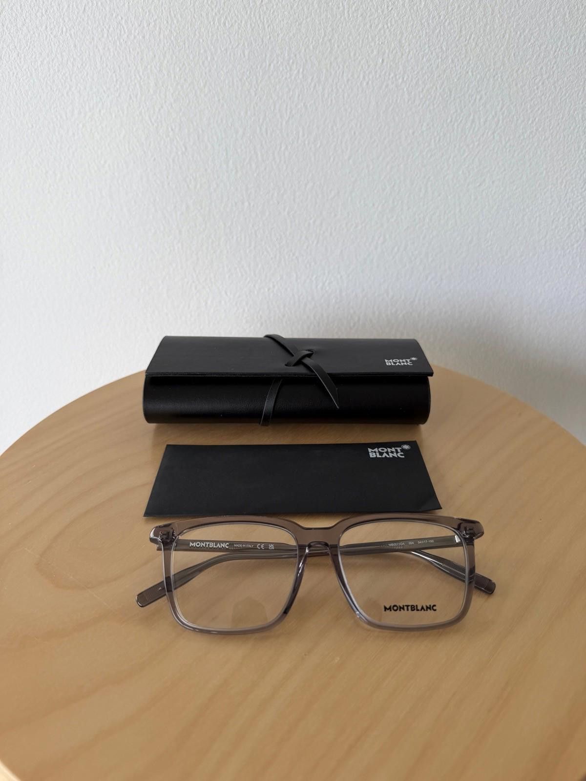 Montblanc New montblanc optical glasses frames eyeglasses MB0011OA 004 Size ONE SIZE - 1 Thumbnail