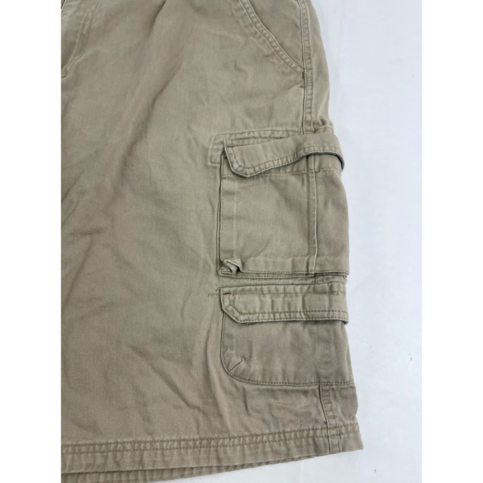 MILLY Old Mill Shorts Mens 40 Tan Cargo Pockets Outdoors Hiking RN20849 Cotton Brown Regular Cargo shorts Mens 40 Tan Outdoor Pockets Cargo - Size US 41 - 3 Thumbnail