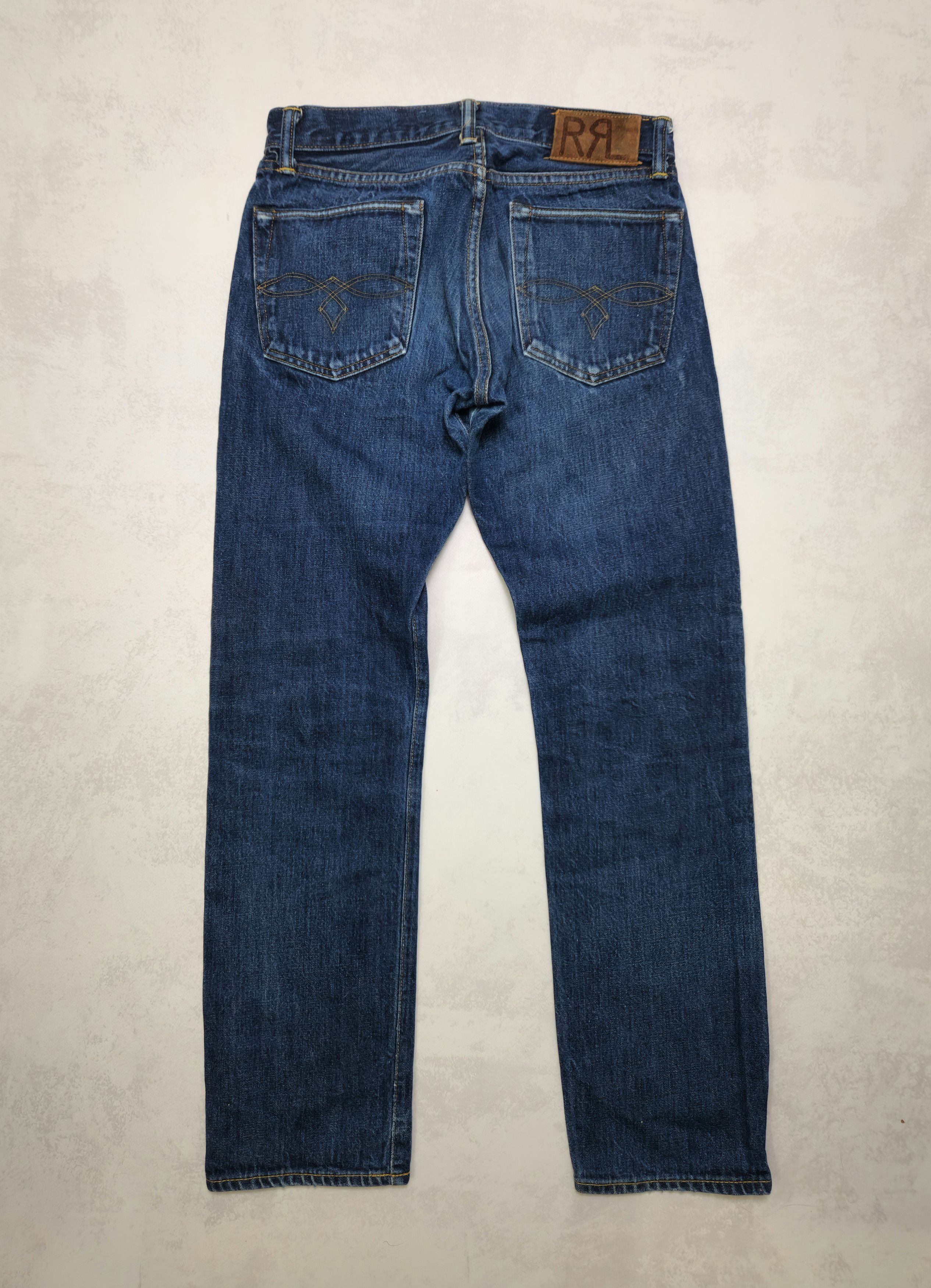 RRL Ralph Lauren RRL denim jeans low straight double RL 30 Size US 30 / EU 46 - 6 Thumbnail