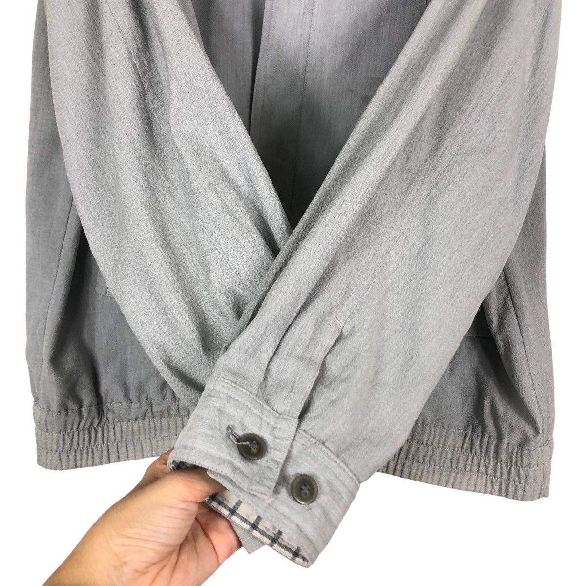 Japanese Brand 🔥Vintage Bomber Jacket Troy Bross Japan Issey Miyake Size US L / EU 52-54 / 3 - 15 Thumbnail