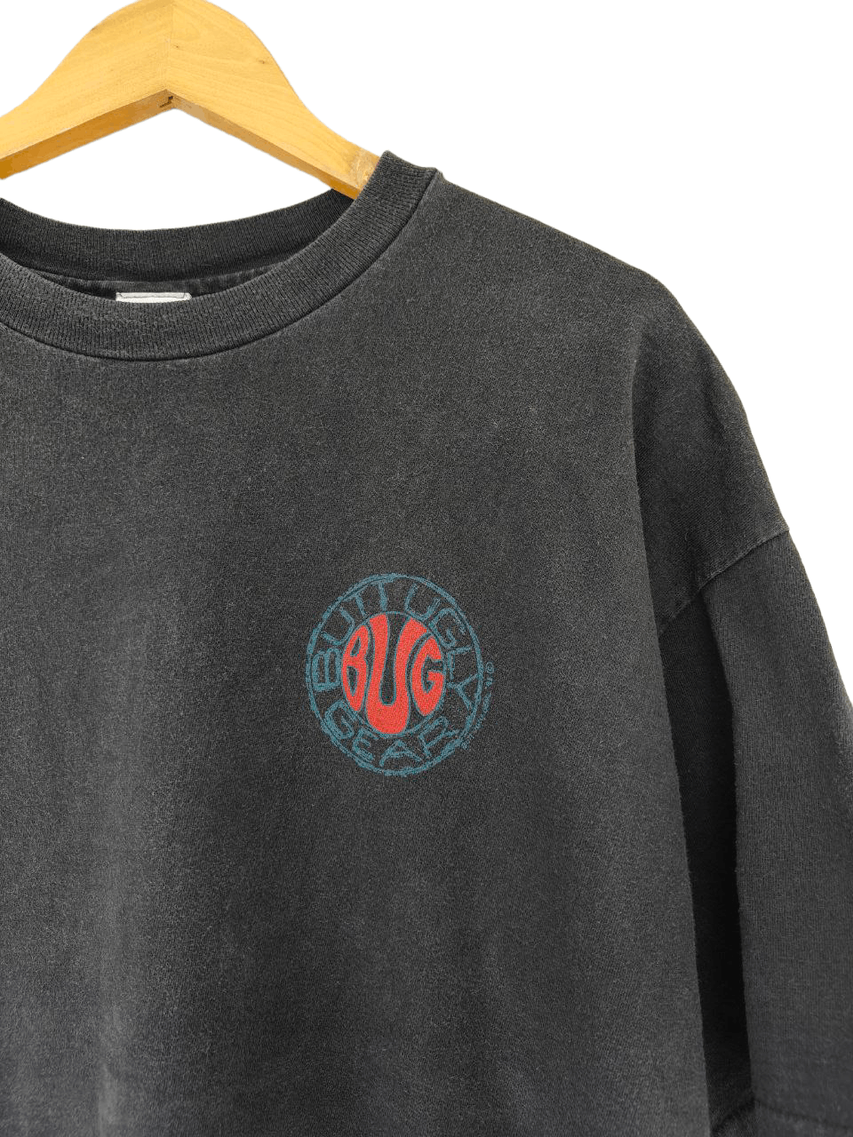 Vintage 90s Vintage Butt Ugly Gear Faded T Size US XL / EU 56 / 4 - 3 Thumbnail
