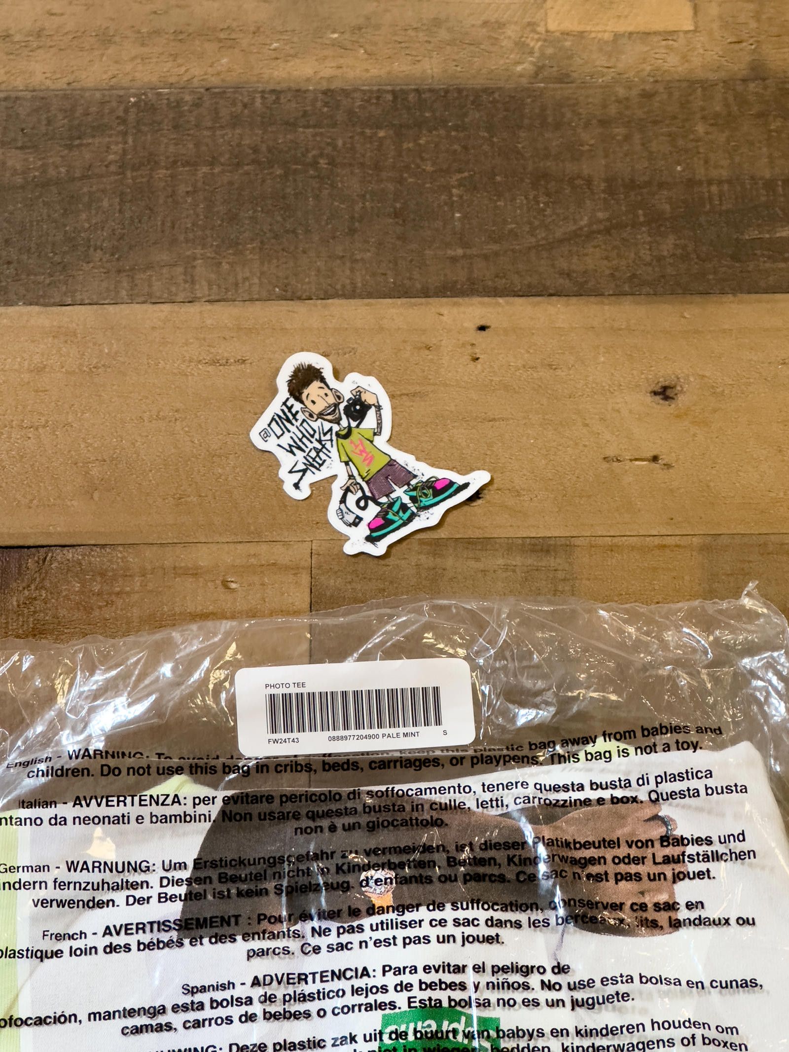 Supreme Supreme Tyler, The Creator Tee & Box Logo Sticker Size Small Size US S / EU 44-46 / 1 - 6 Thumbnail